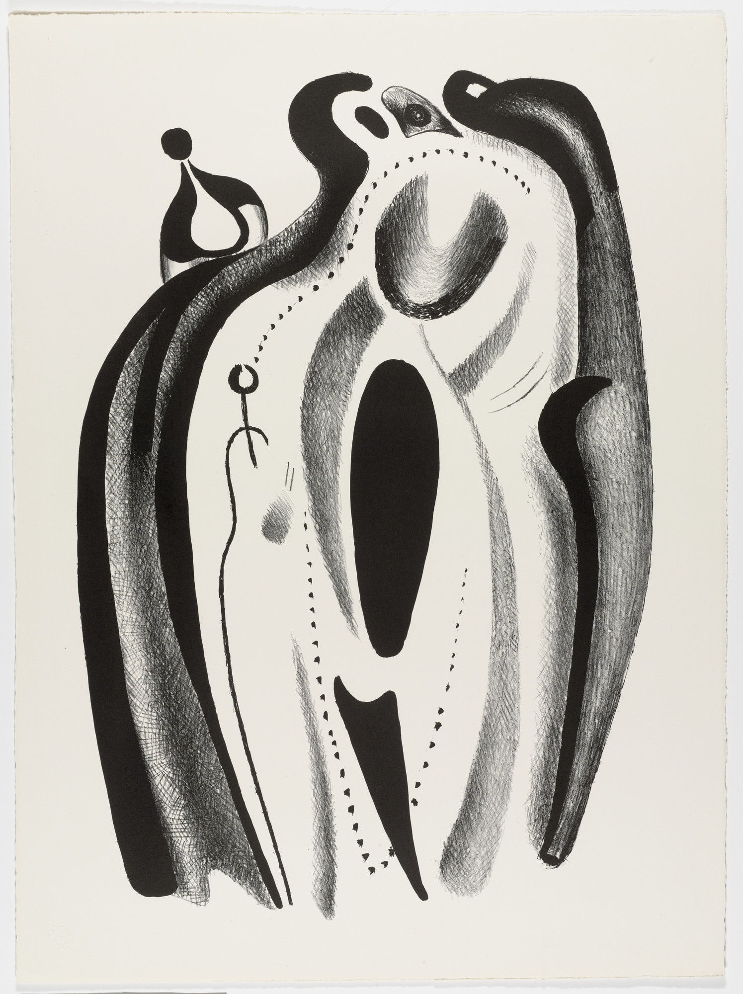Alexander Archipenko. The Family of One Form (La famille d'une forme) from the portfolio Living Forms (Les formes vivantes)