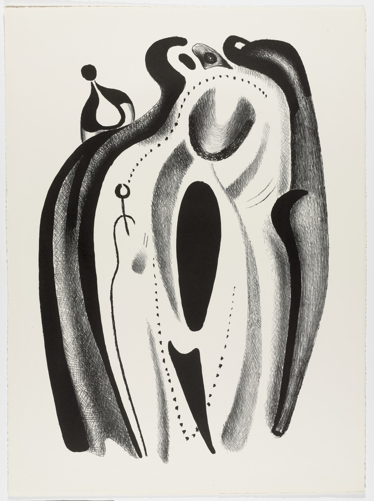 The Family of One Form (La famille d'une forme) from the portfolio Living Forms (Les formes vivantes), Alexander Archipenko, 1963