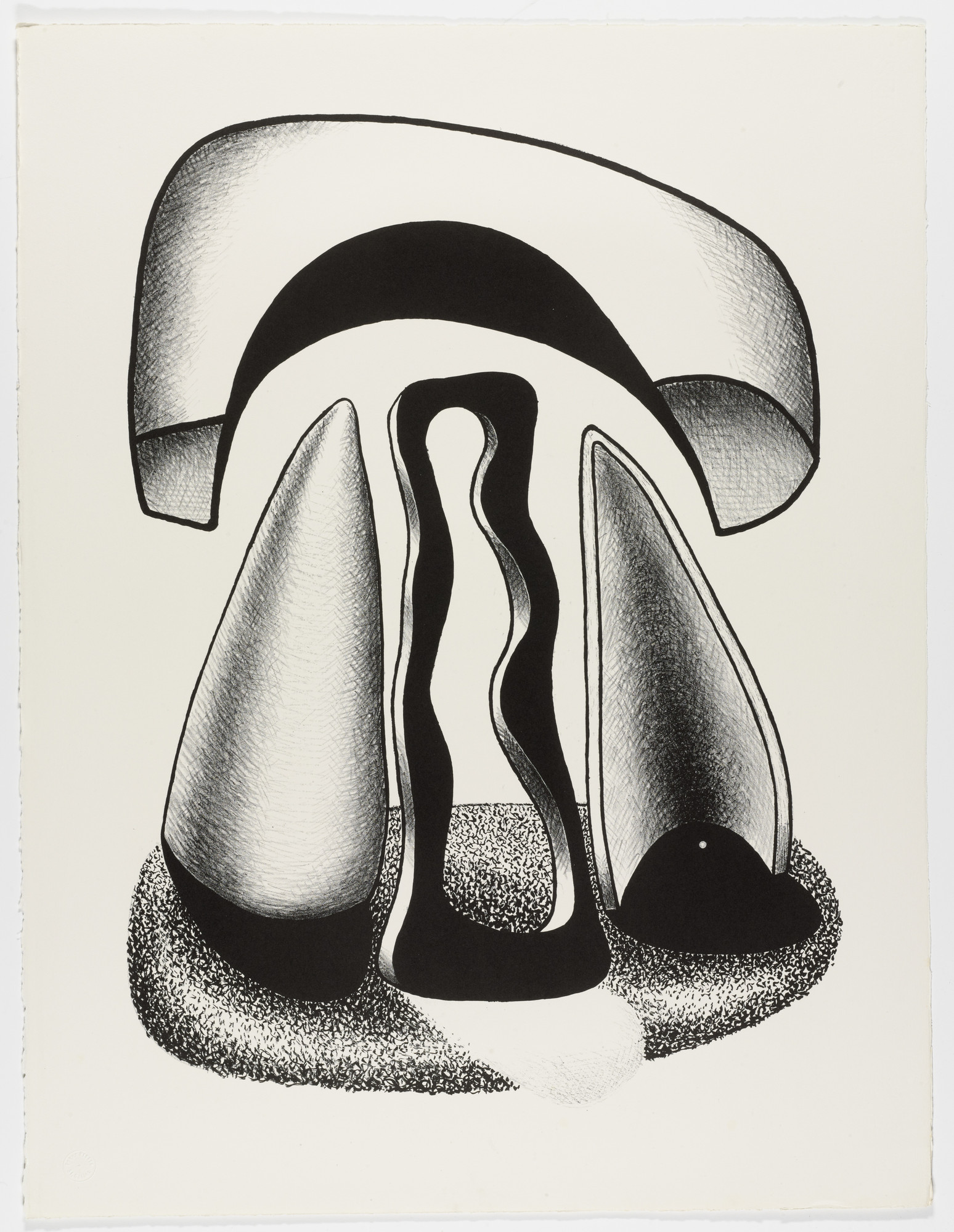 Alexander Archipenko. Coronation of Forms (Le couronnement des formes) from the portfolio Living Forms (Les formes vivantes)