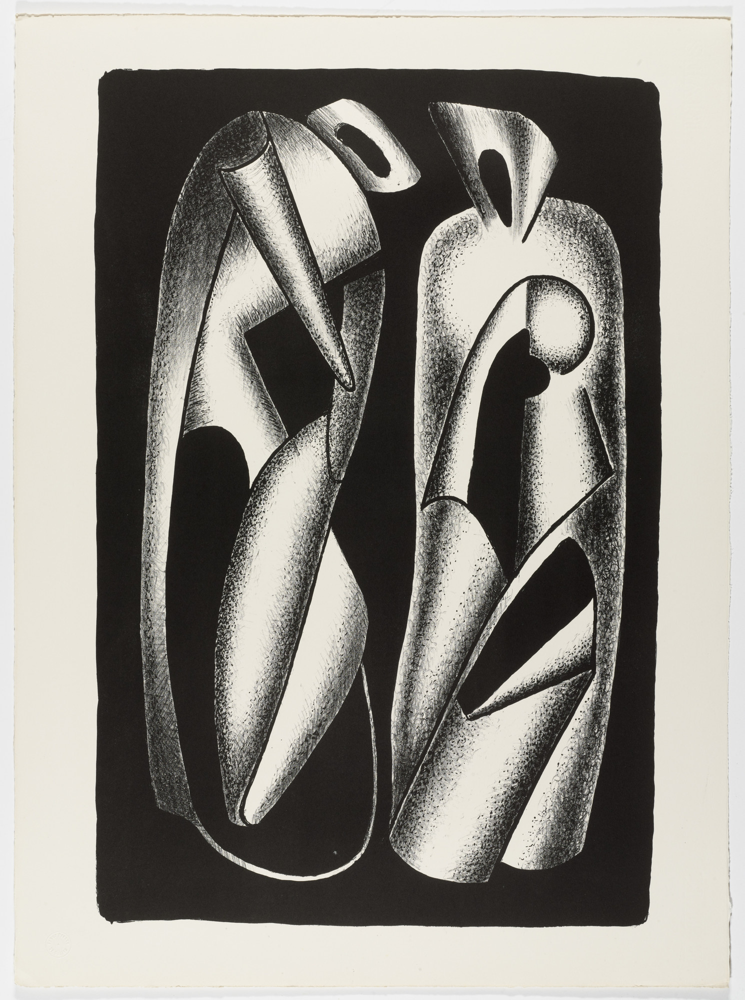 Alexander Archipenko. The Luminosity of Forms (Luminosité des formes) from the portfolio Living Forms (Les formes vivantes)