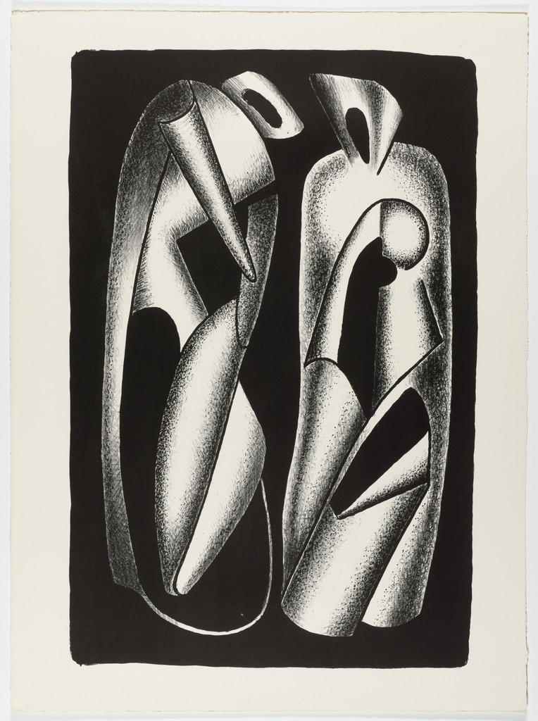 The Luminosity of Forms (Luminosité des formes) from the portfolio Living Forms (Les formes vivantes), Alexander Archipenko, 1963