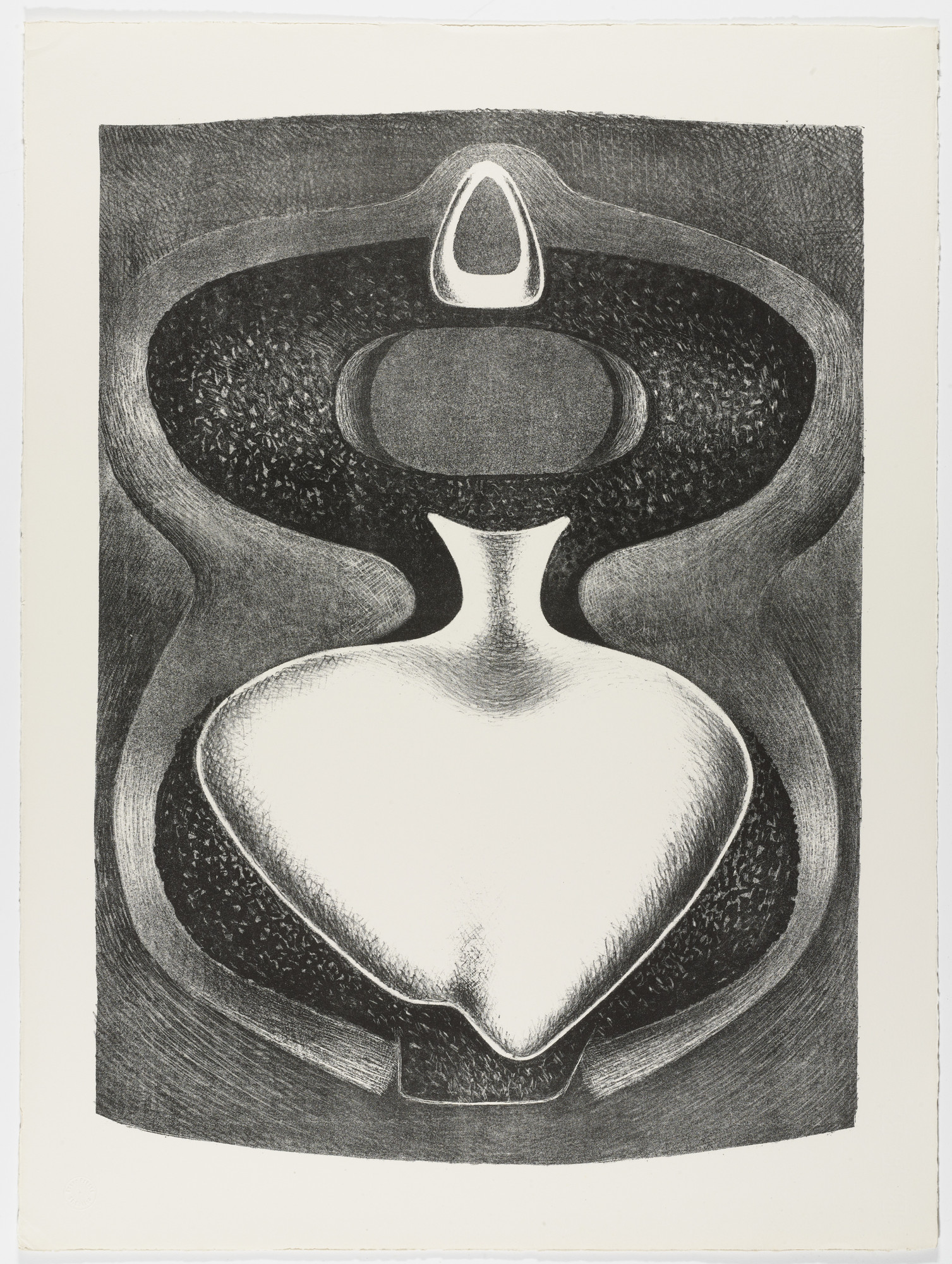 Alexander Archipenko. Majestic Forms (Les formes majestueuses) from the portfolio Living Forms (Les formes vivantes)