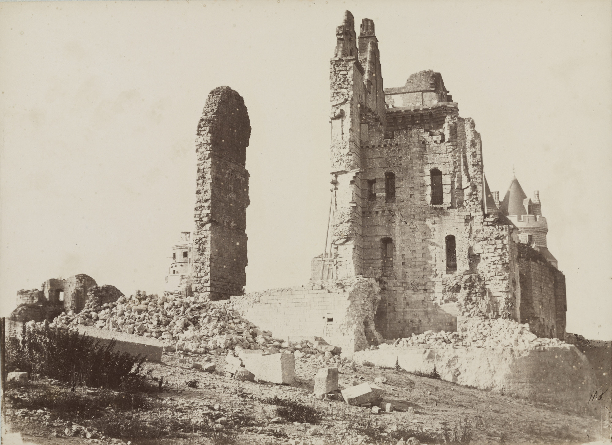 E. Durand. Château de Pierrefonds