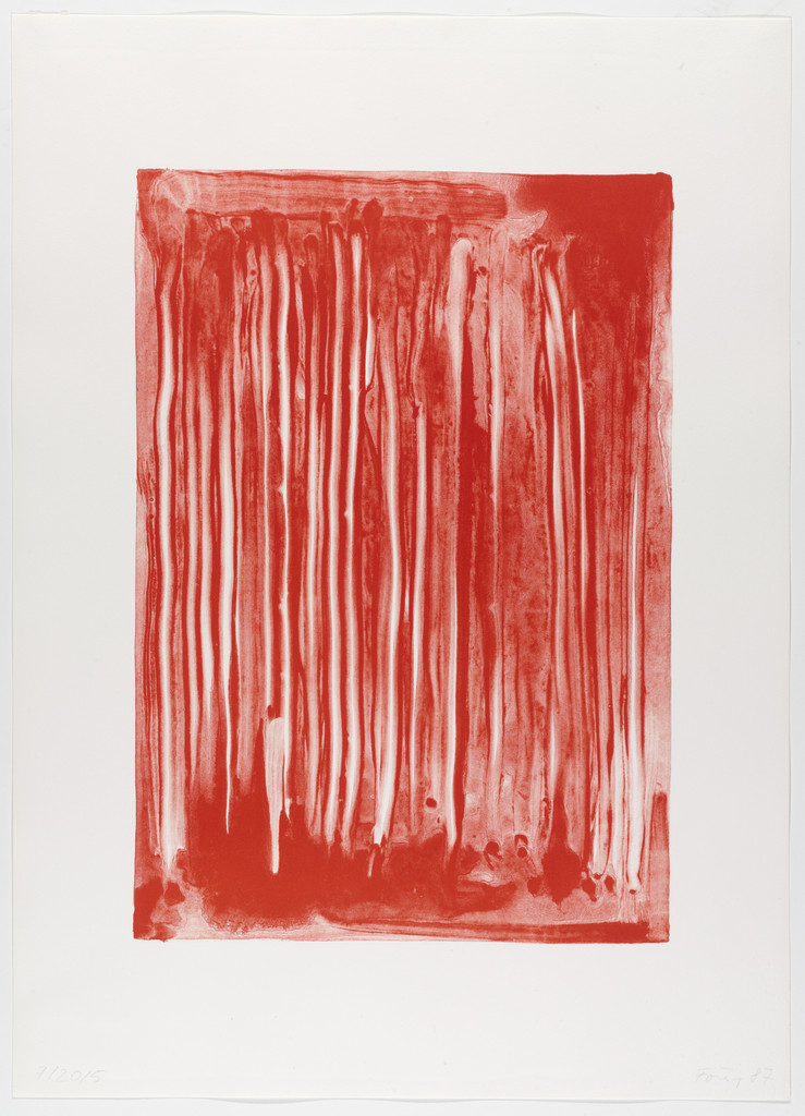 Untitled from Room 1987 (Raum 1987), Günther Förg, 1987