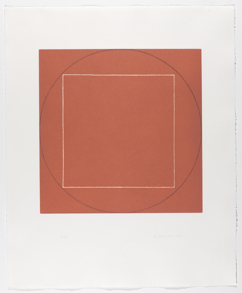 Untitled from Seven Aquatints, Robert Mangold, 1973 (published 1974)