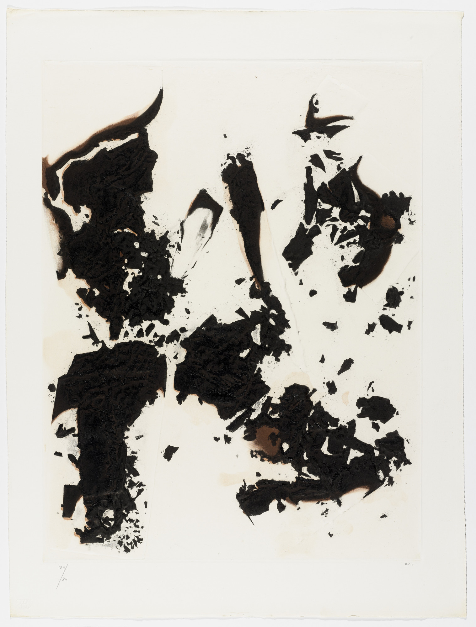 Alberto Burri. Untitled