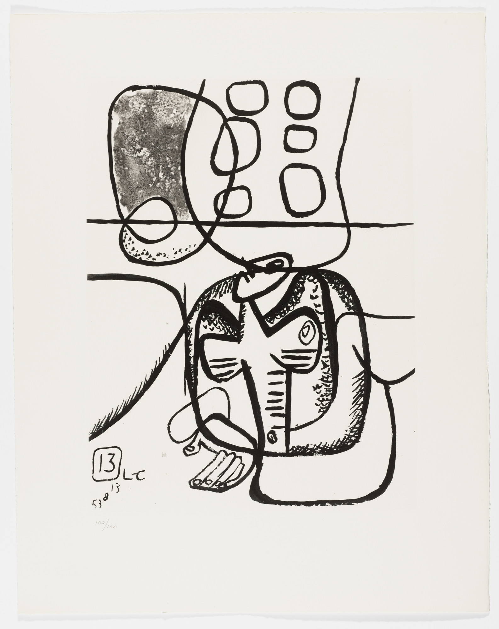 Le Corbusier (Charles-Édouard Jeanneret). Untitled from Unité