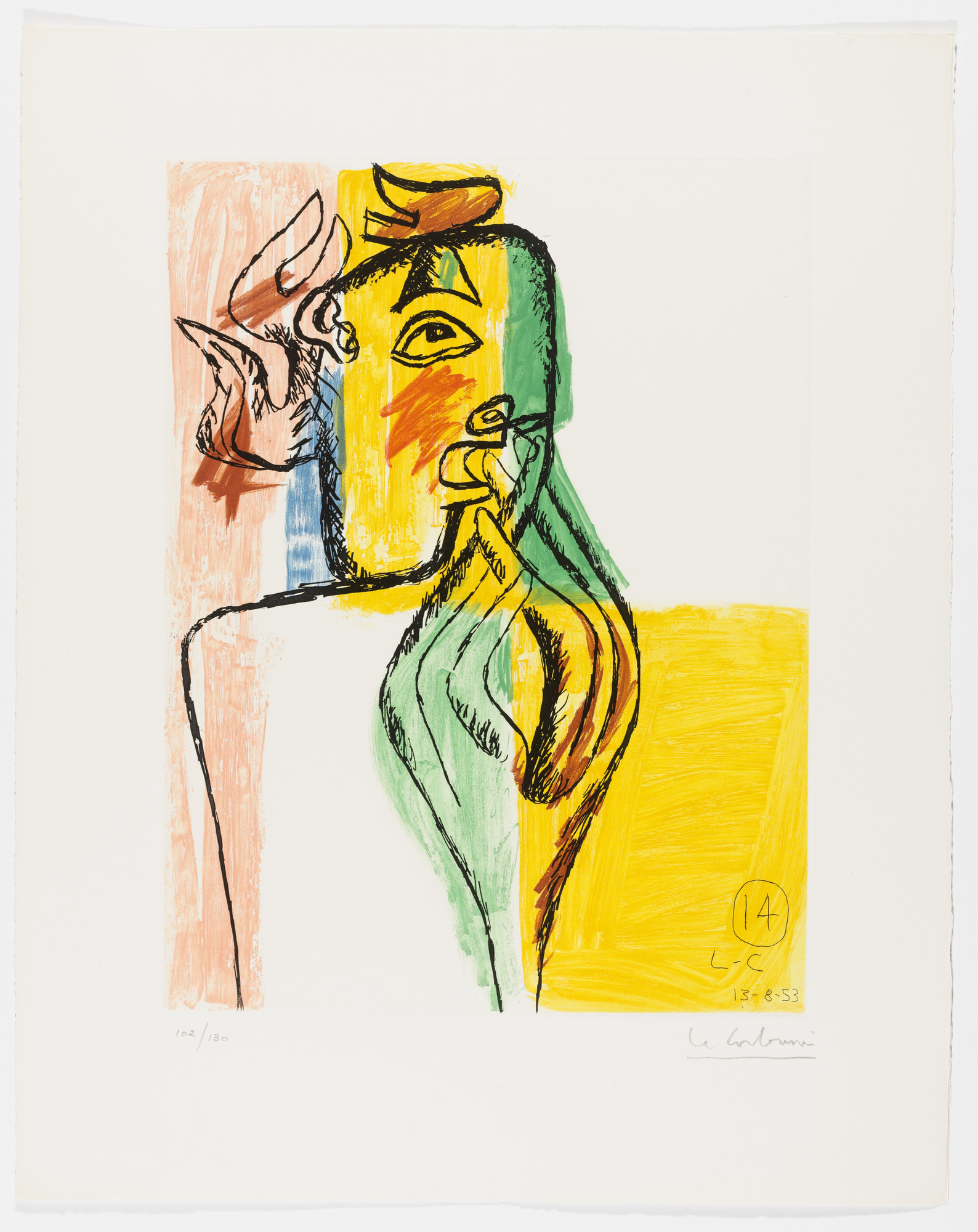 Le Corbusier (Charles-Édouard Jeanneret). Untitled from Unité