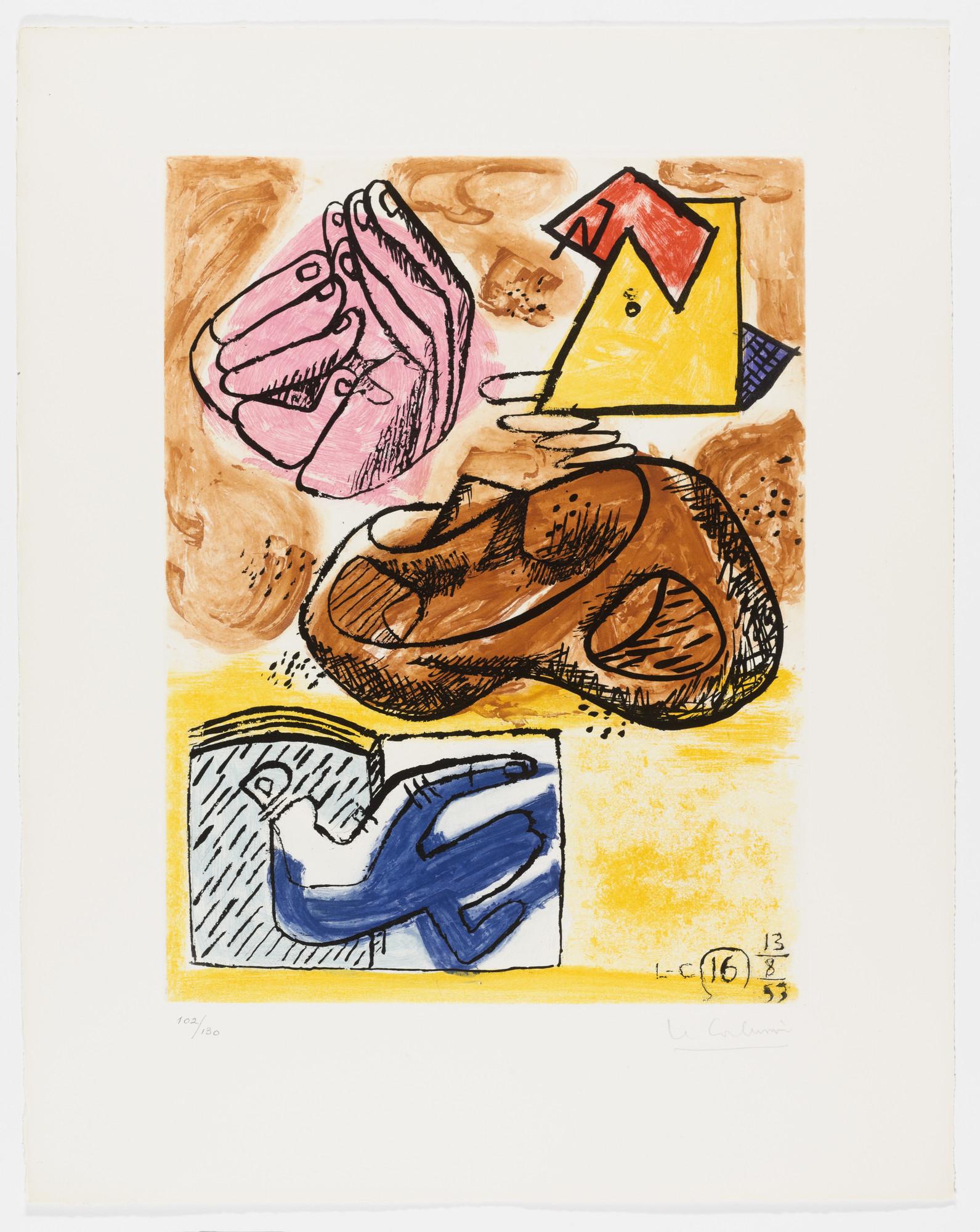 Le Corbusier (Charles-Édouard Jeanneret). Untitled from Unité