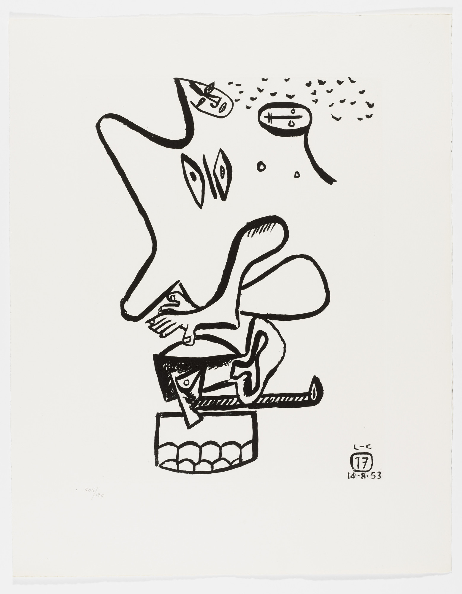 Le Corbusier (Charles-Édouard Jeanneret). Untitled from Unité
