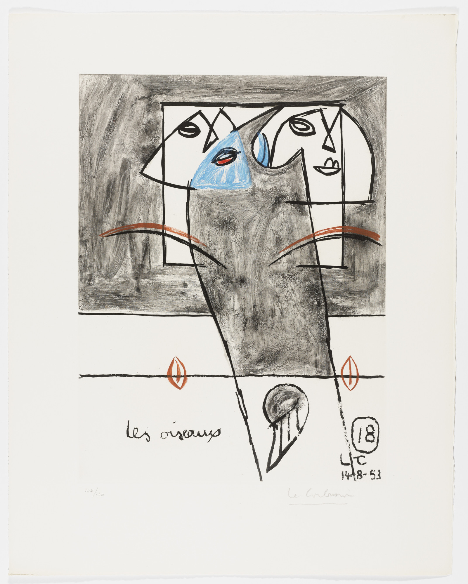 Le Corbusier (Charles-Édouard Jeanneret). Untitled from Unité