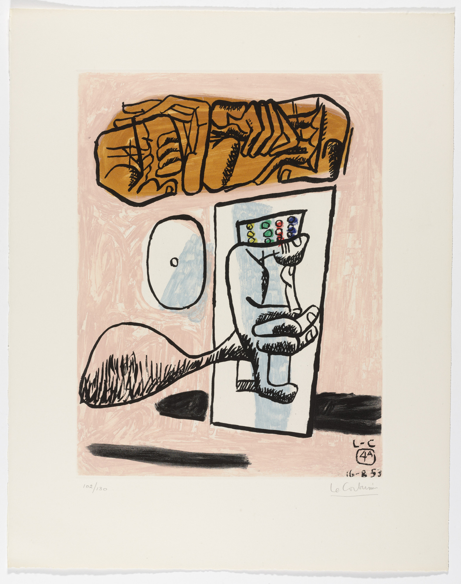 Le Corbusier (Charles-Édouard Jeanneret). Untitled from Unité