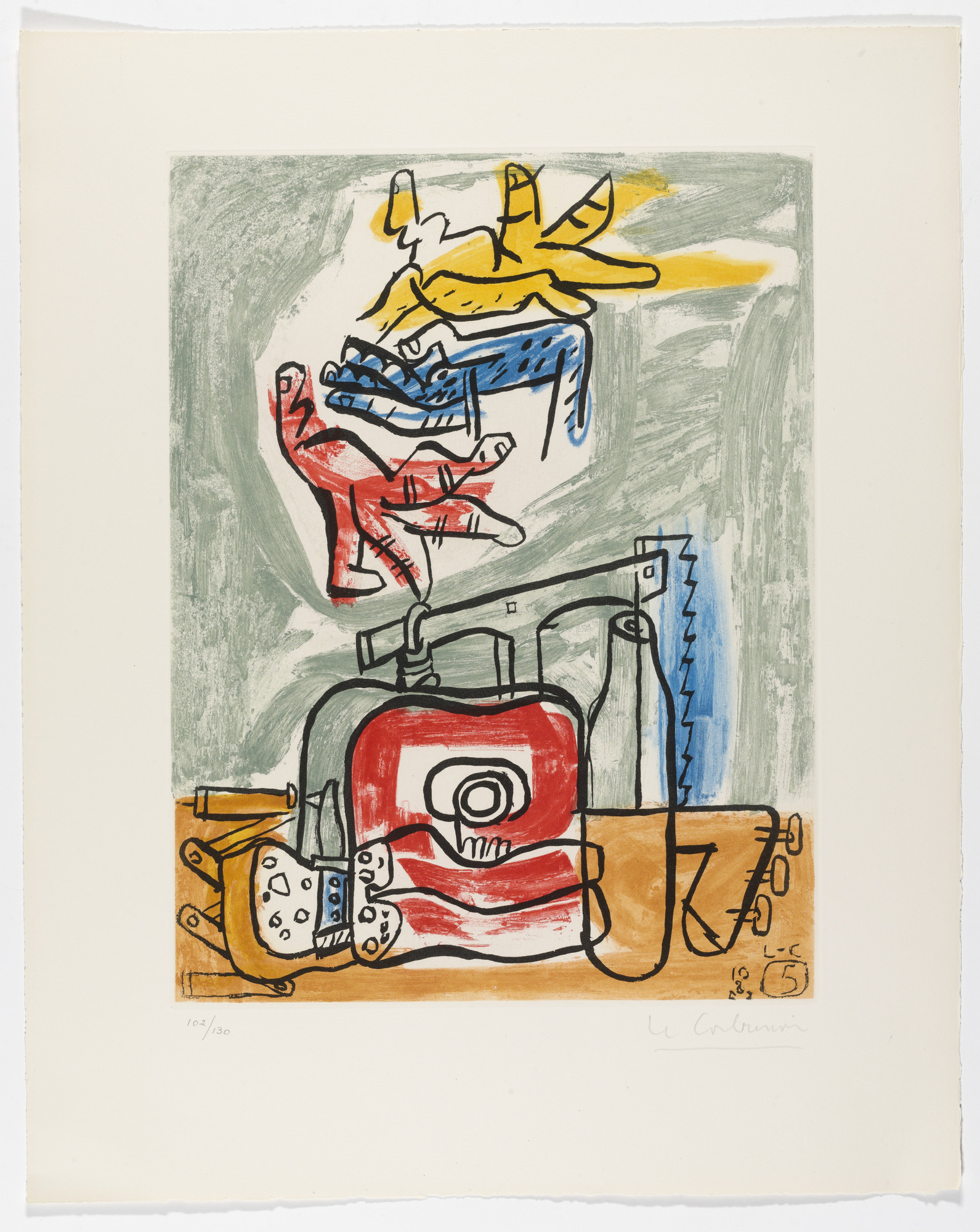 Le Corbusier (Charles-Édouard Jeanneret). Untitled from Unité
