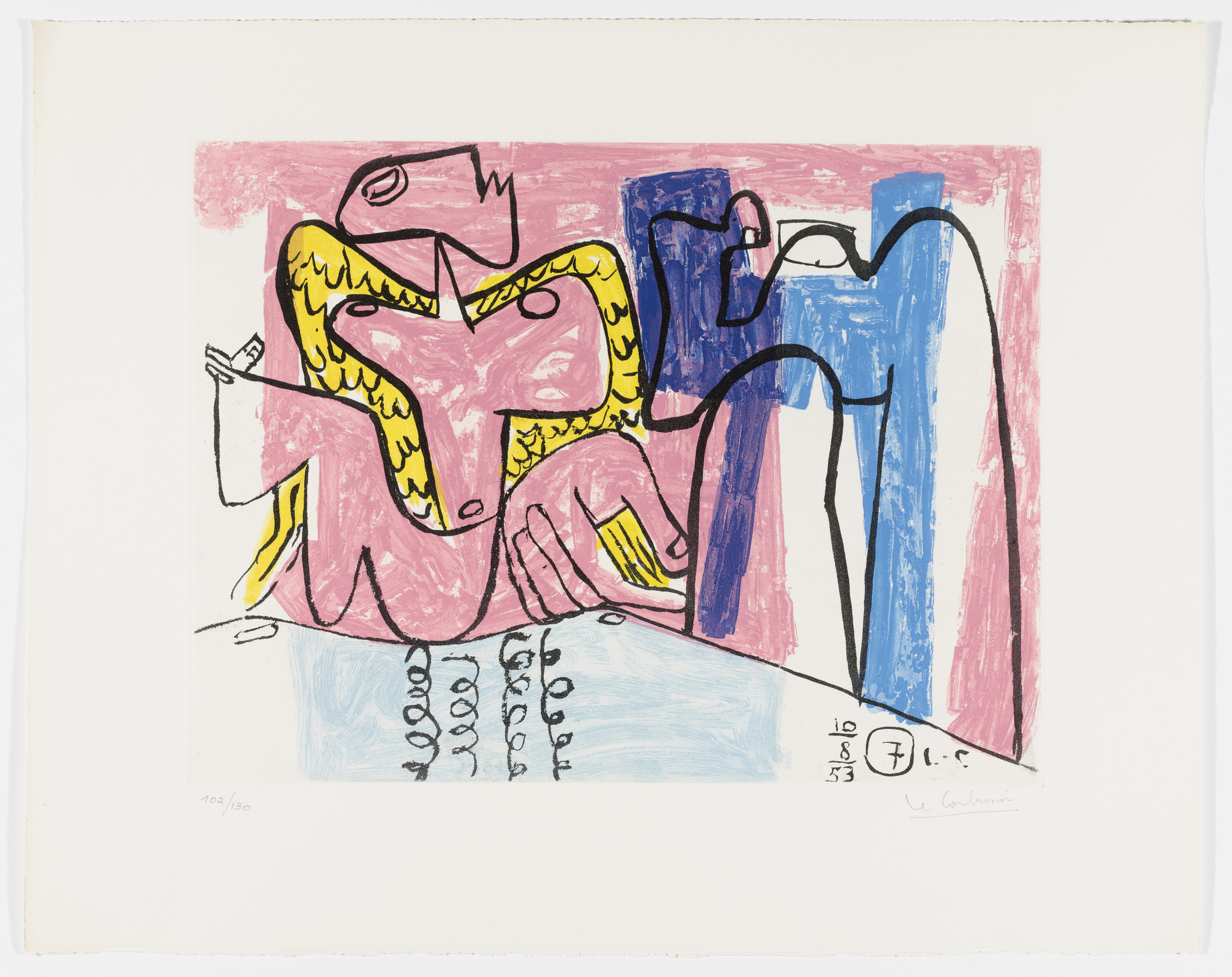 Le Corbusier (Charles-Édouard Jeanneret). Untitled from Unité