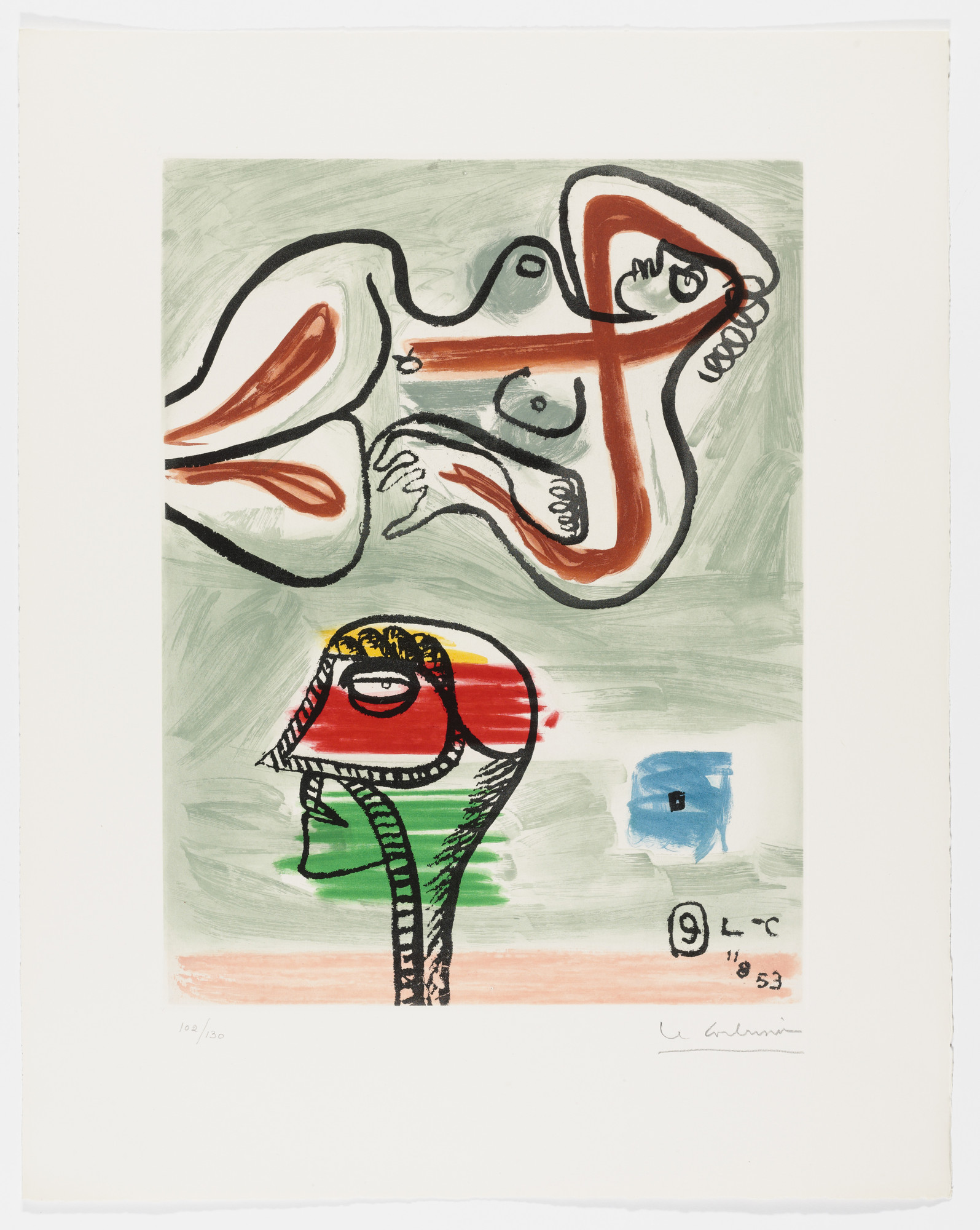 Le Corbusier (Charles-Édouard Jeanneret). Untitled from Unité