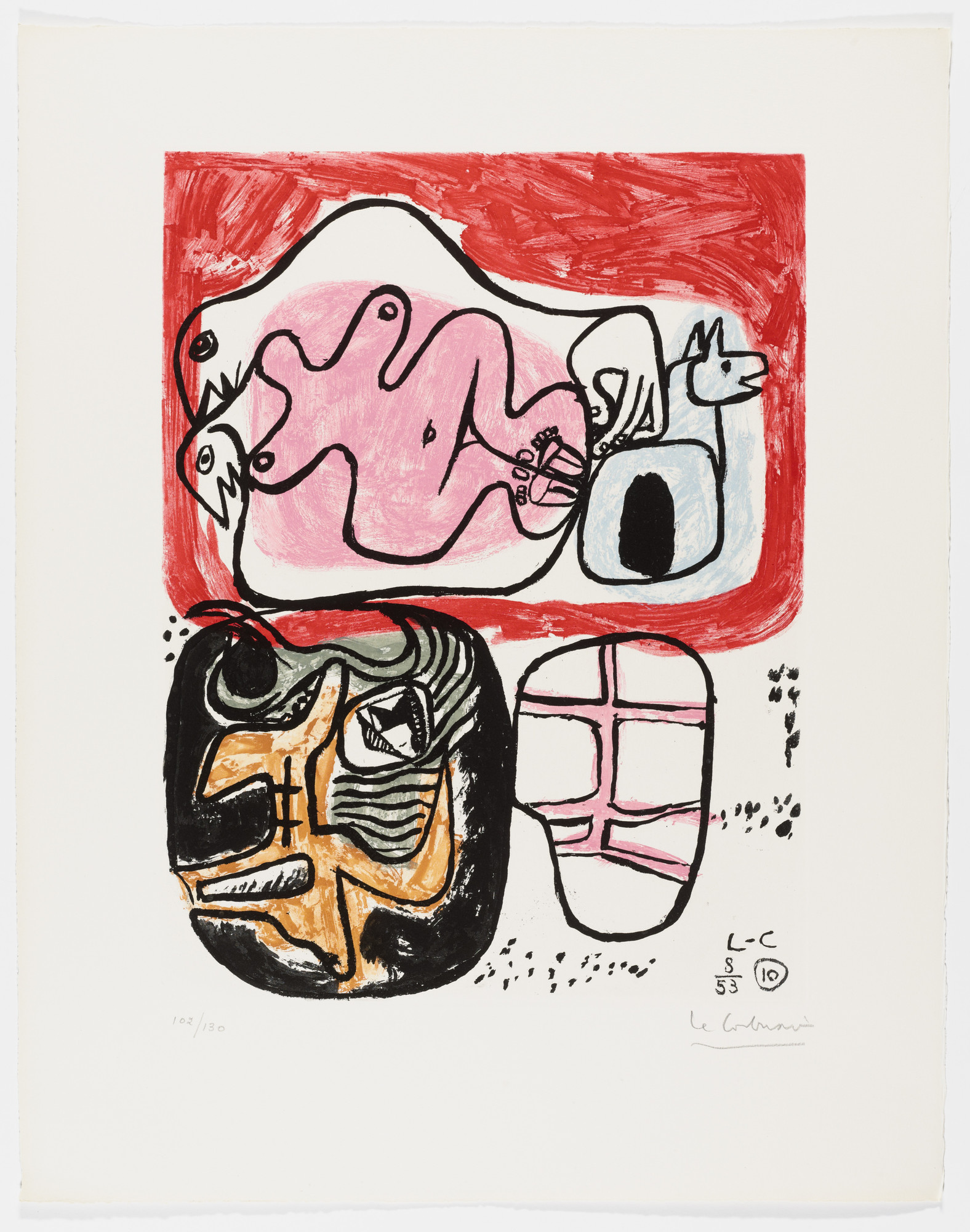 Le Corbusier (Charles-Édouard Jeanneret). Untitled from Unité