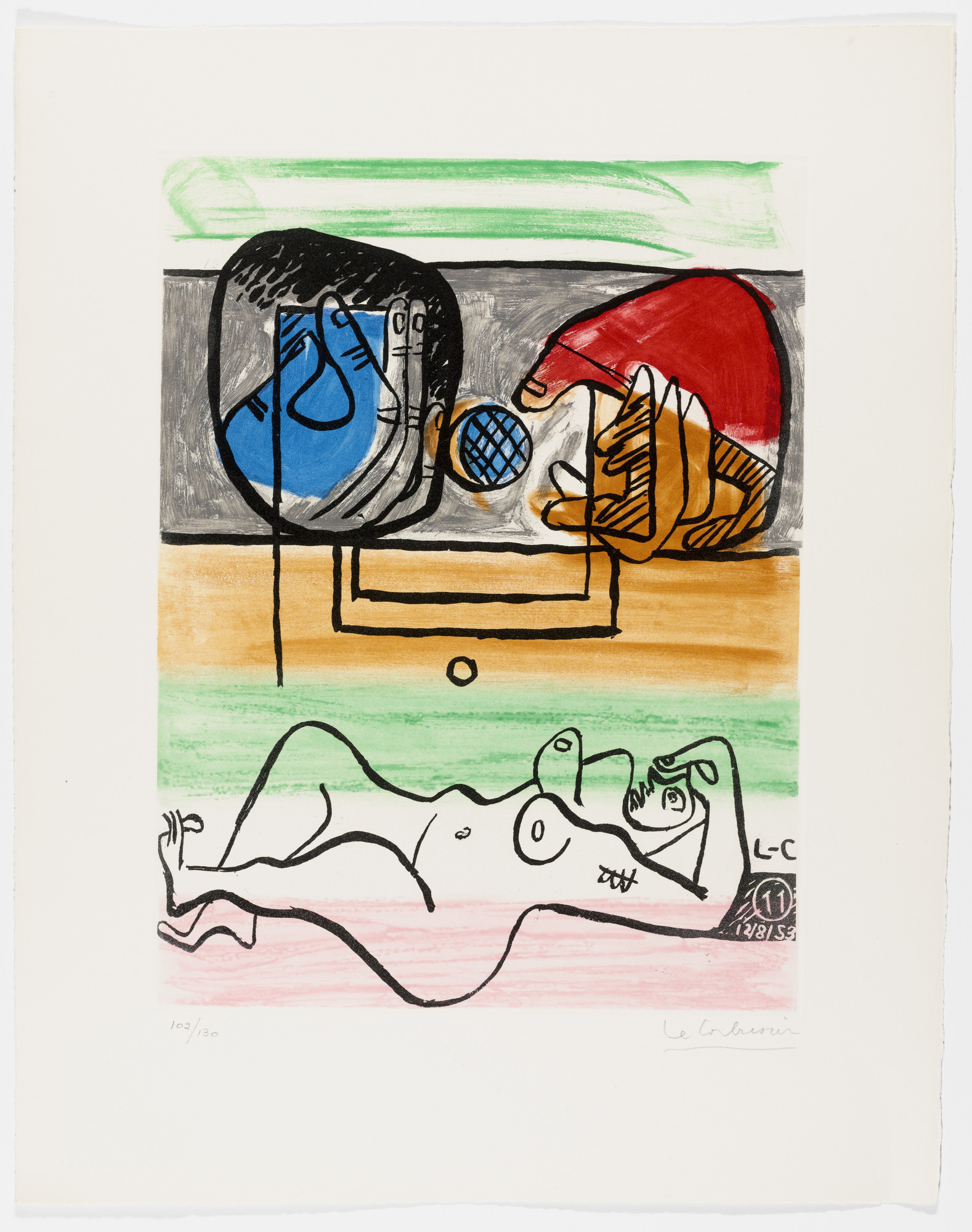 Le Corbusier (Charles-Édouard Jeanneret). Untitled from Unité