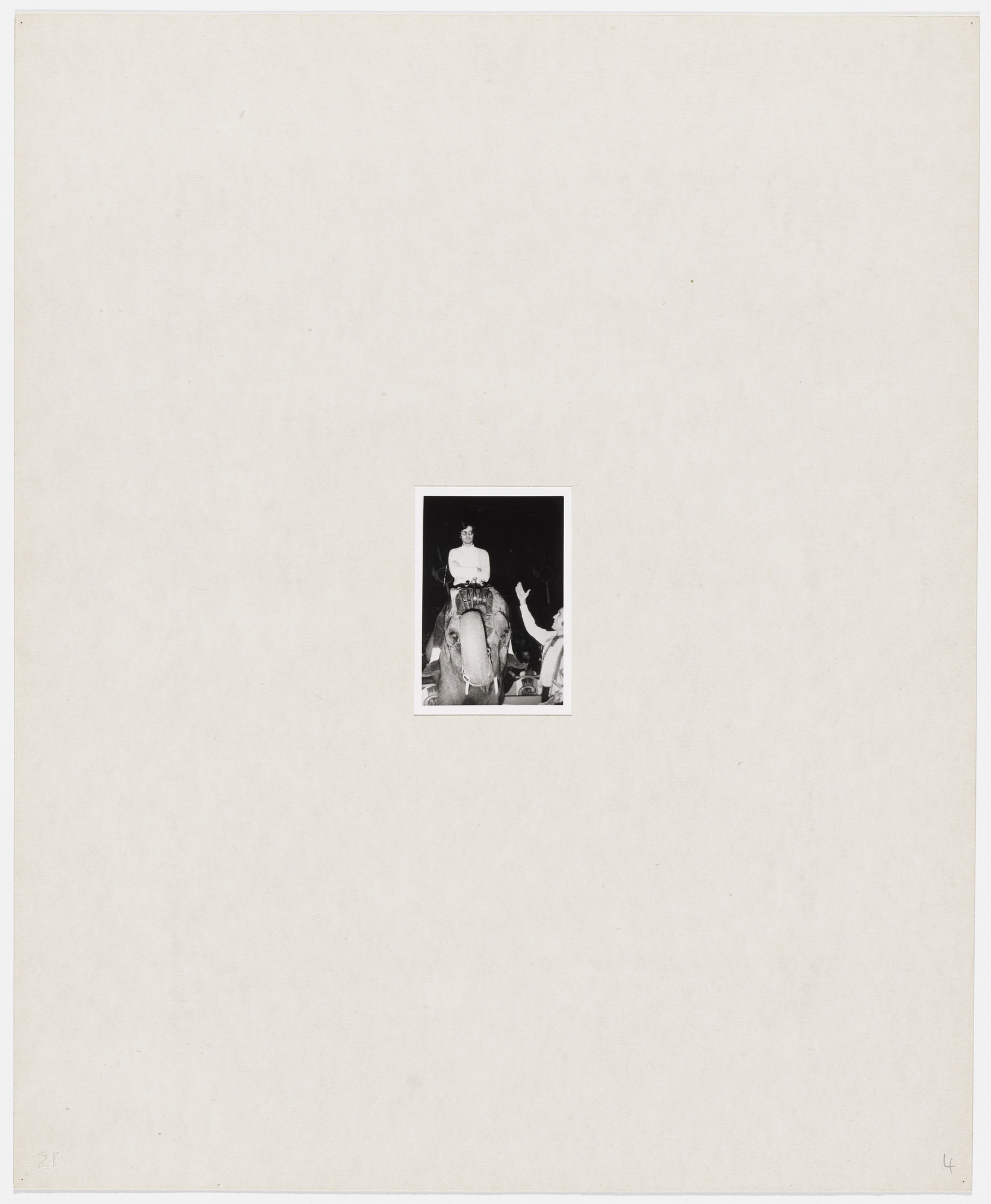 Alighiero Boetti. Giulio Paolini EAEB from Insicuro Noncurante