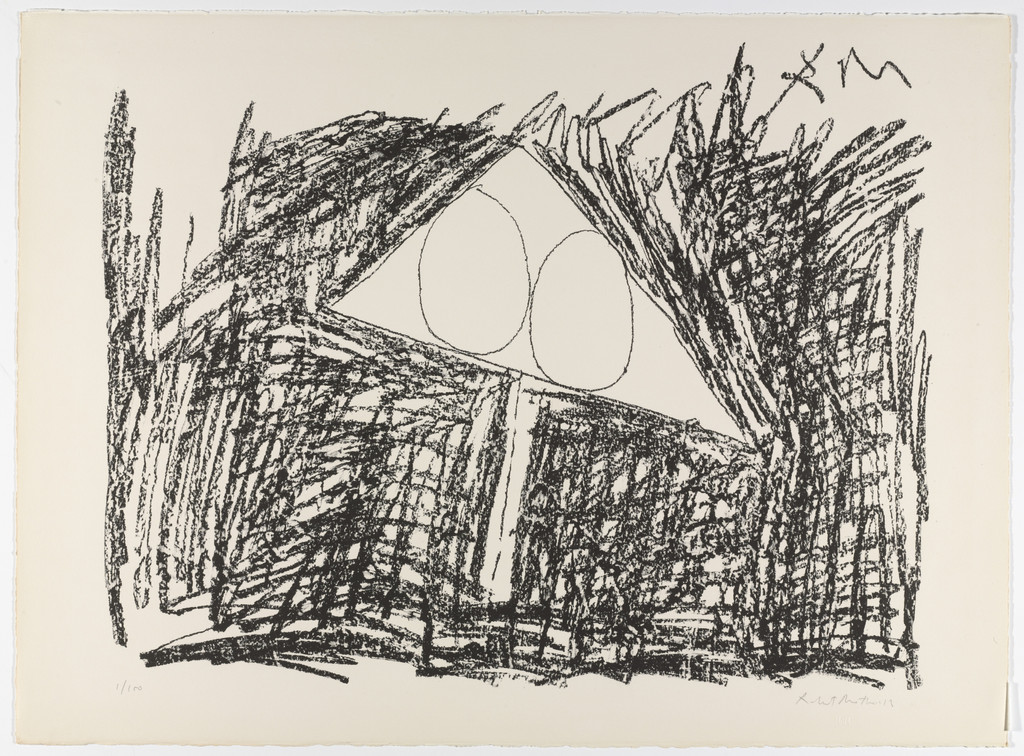 Untitled from The Madrid Suite, Robert Motherwell, 1965–66