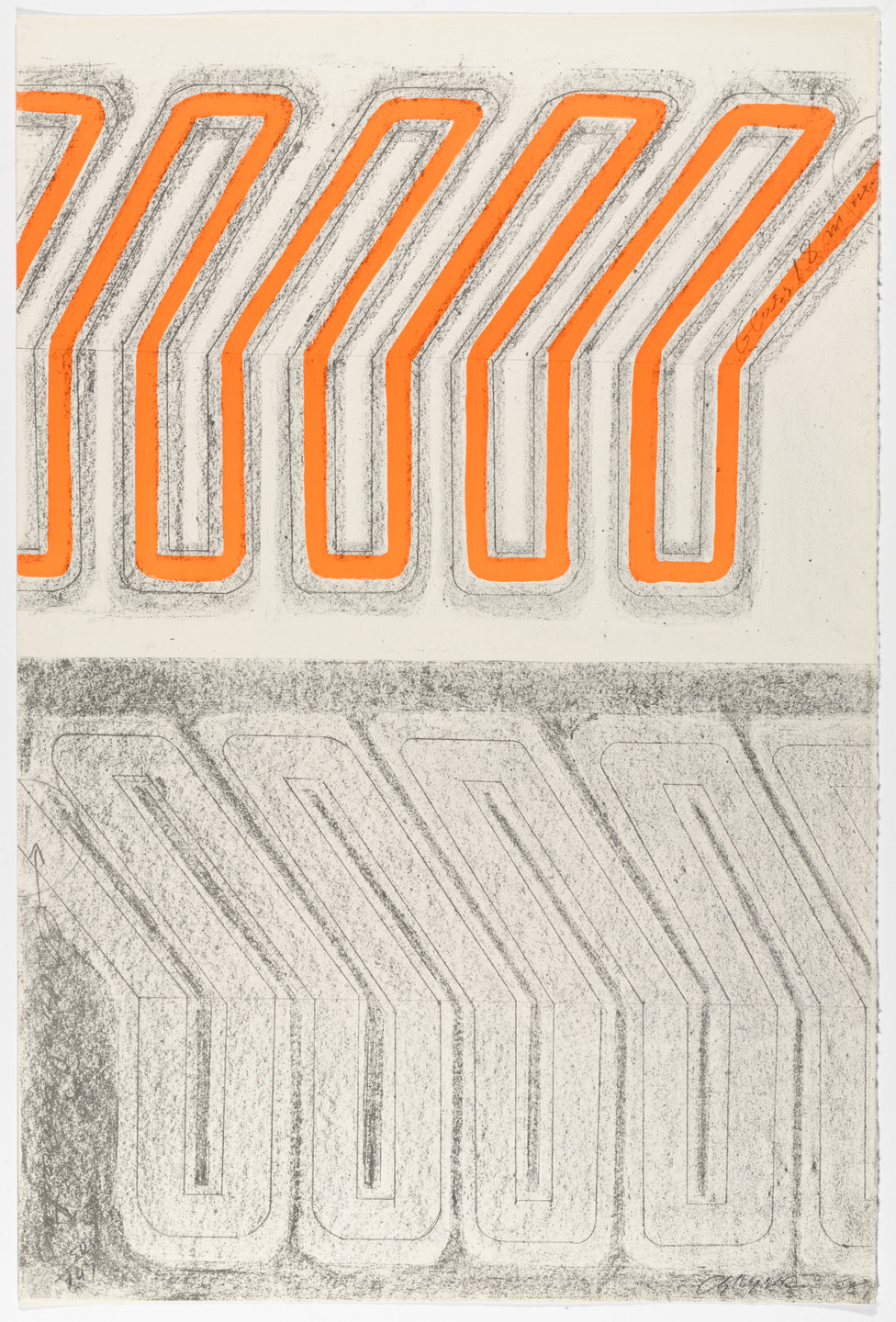 Chryssa (Chryssa Vardea-Mavromichali). Untitled from National Collection of Fine Arts Portfolio. 1968