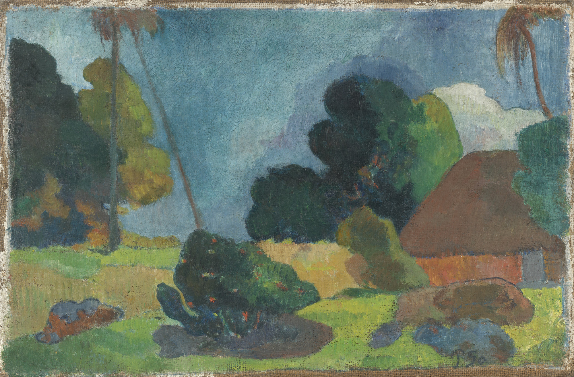 Paul Gauguin Tahitian Landscape 19 Moma Paul Gauguin Tahitian Landscape 19 Moma