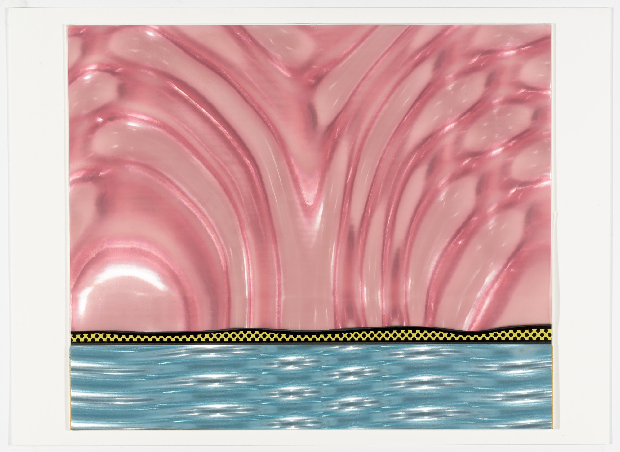 P.MONTEZIN、PAYSAGE、海外版超希少レゾネ Roy Lichtenstein. Landscape 5 from Ten Landscapes. 1967 | MoMA
