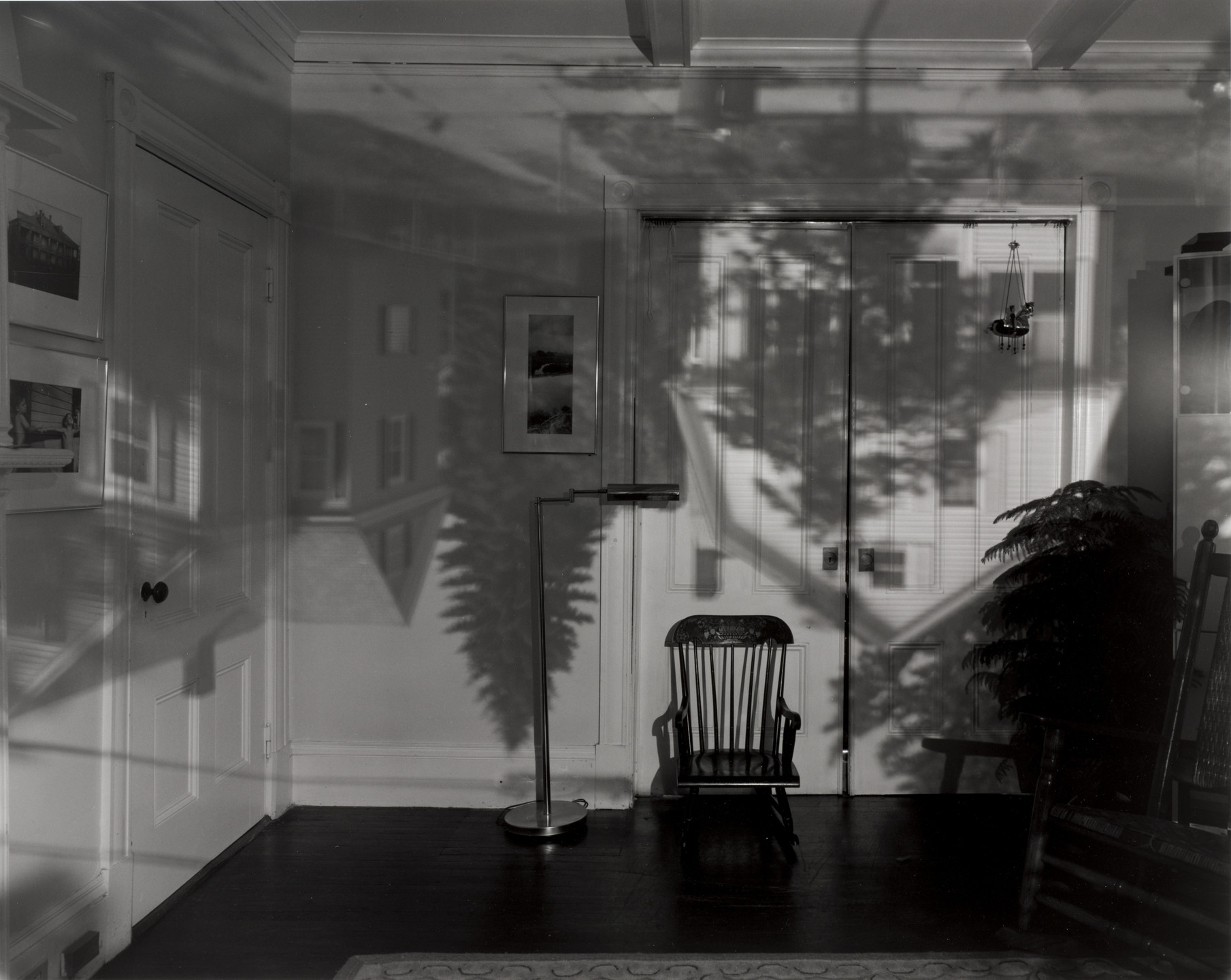Abelardo Morell. Camera Obscura Image of Houses Across the Street in our Living Room. 1991