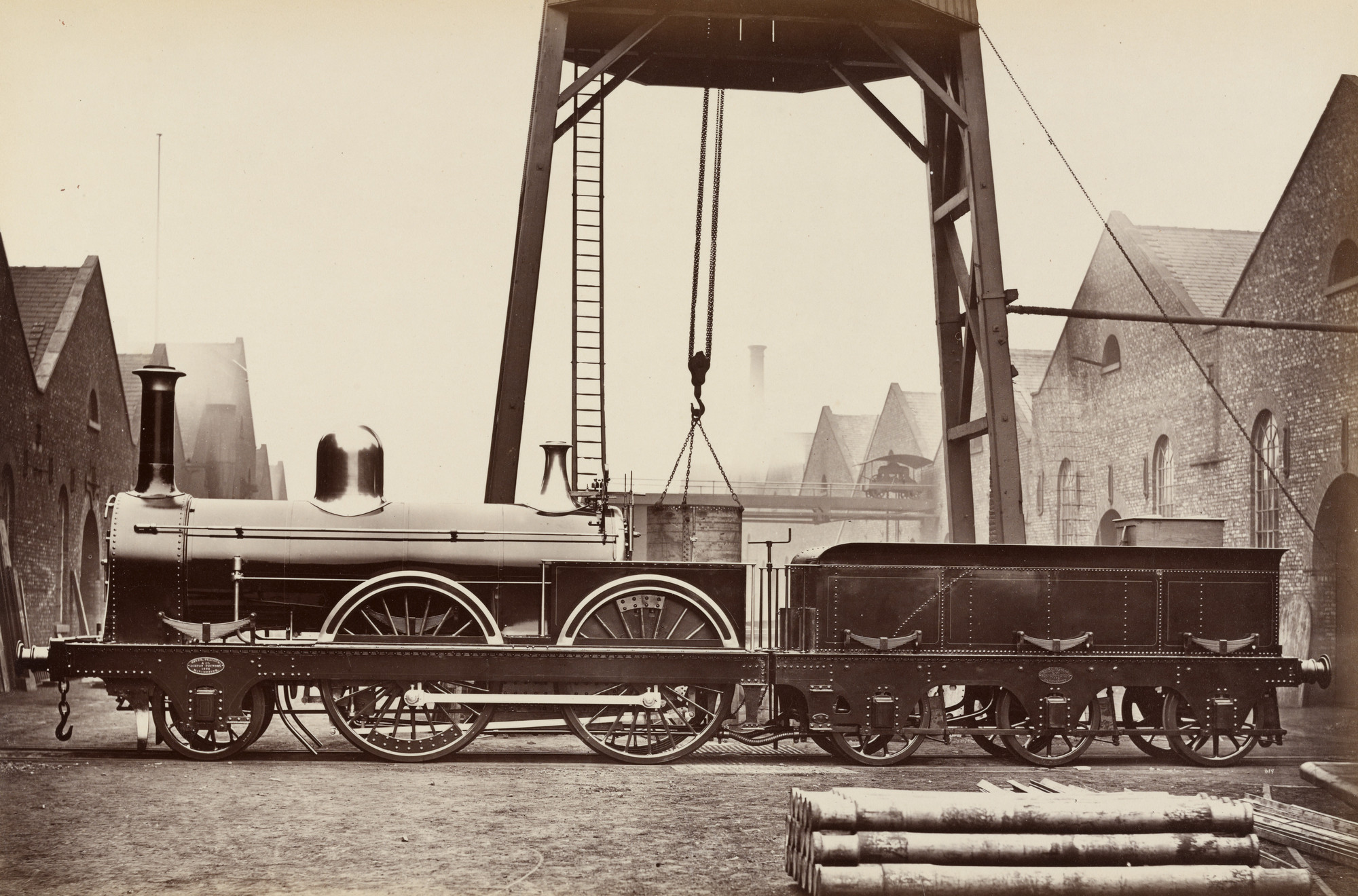 James Mudd. West Midland Railway, England. 1862