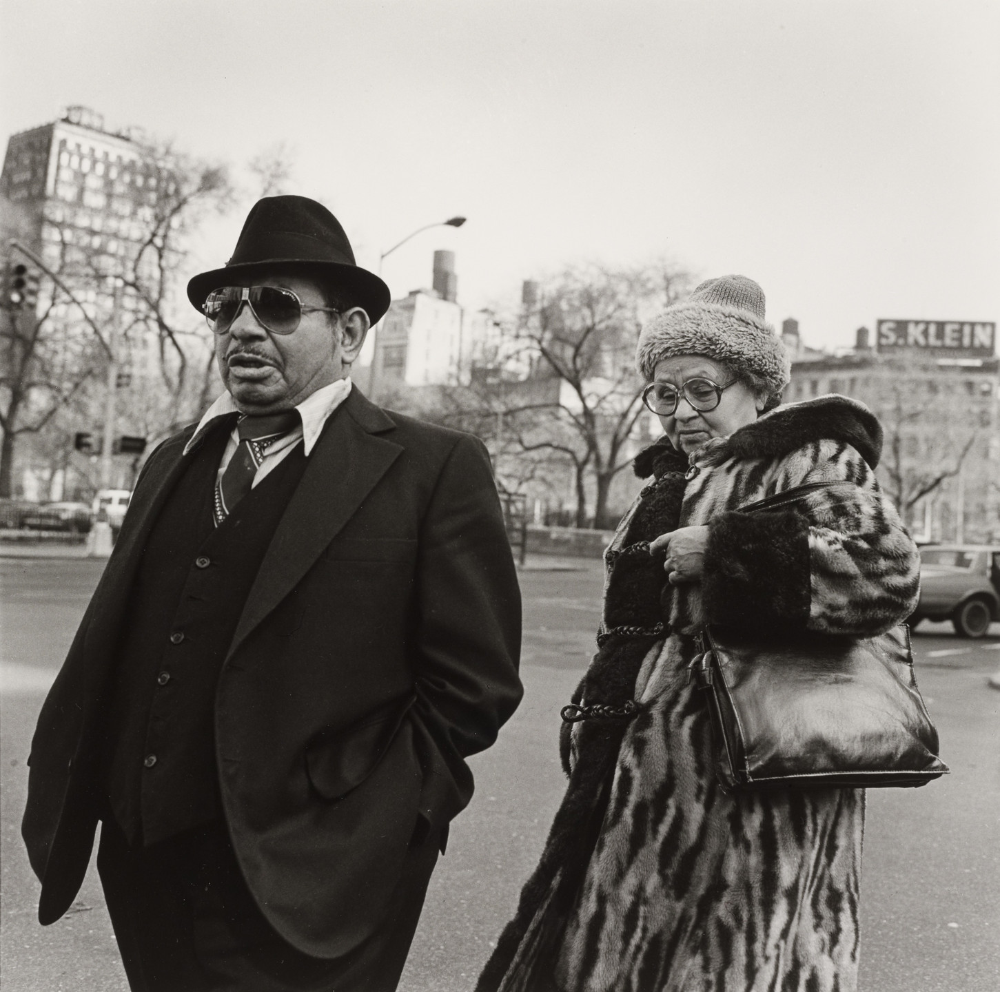 Roy Colmer. Couple, Union Square, New York City. 1984