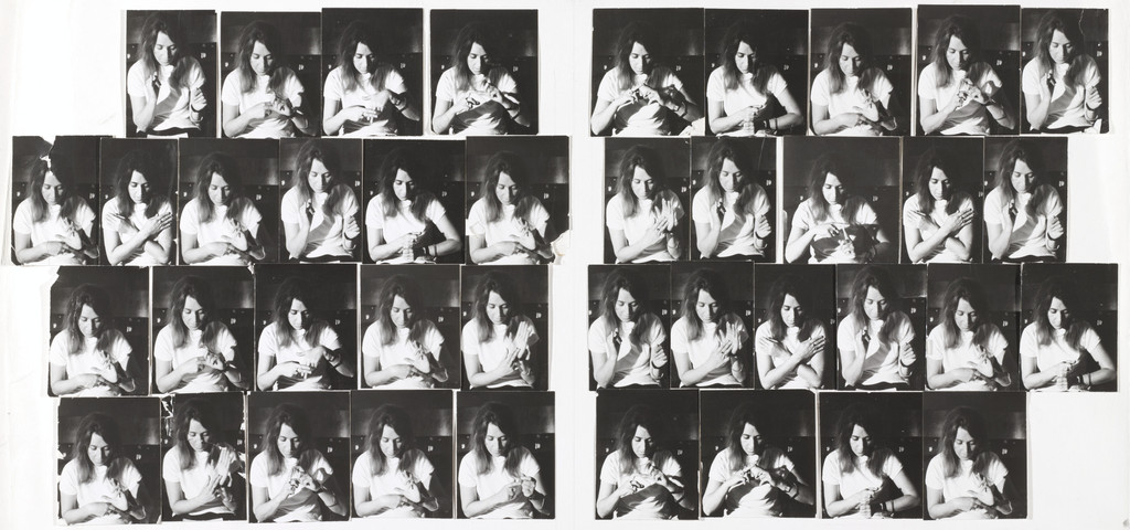 Sehtext, Fingergedicht (Visual Text, Finger Poem)