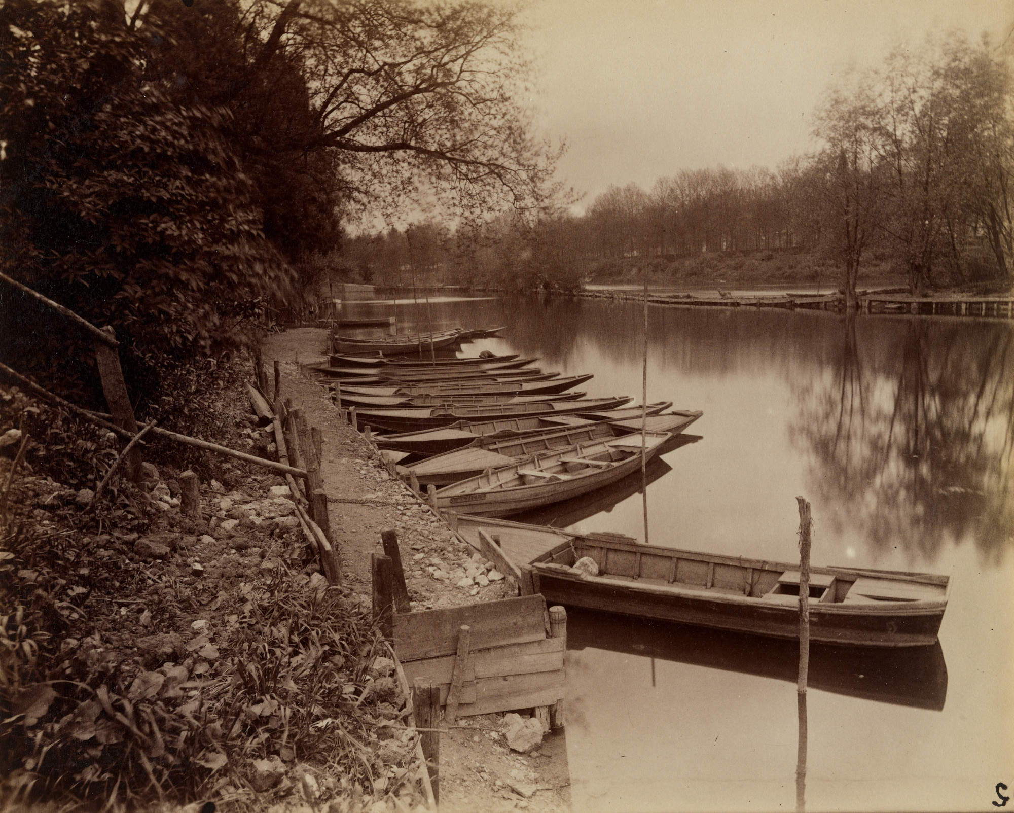 Eugène Atget. Charenton. Les Bords de la Marne