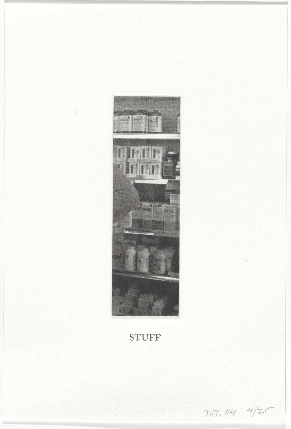 John Baldessari. Stuff from Some Narrow Views: (Either Tall or Wide). 2004