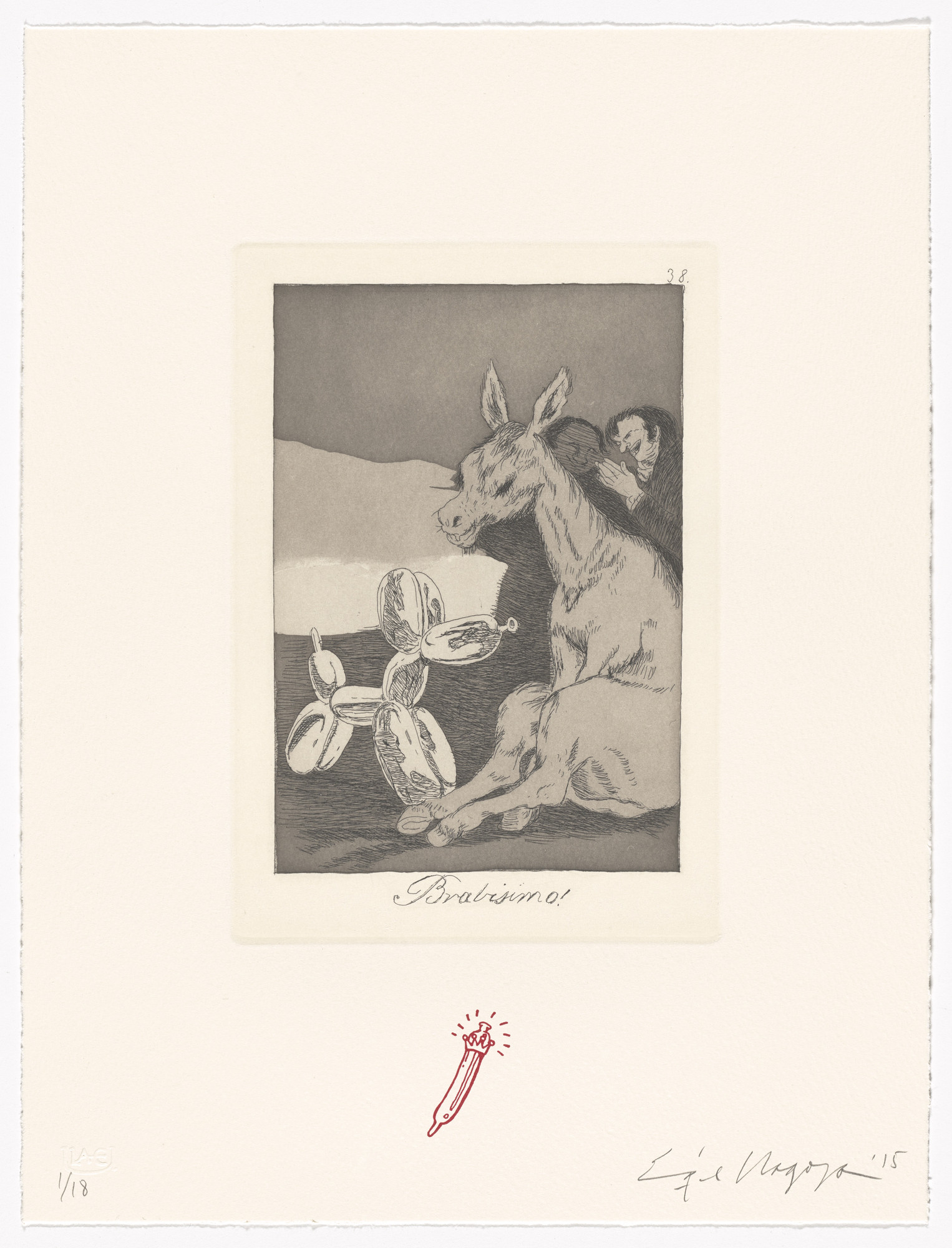 Enrique Chagoya. Bravisimo! / Bravissimo! from Recurrent Goya