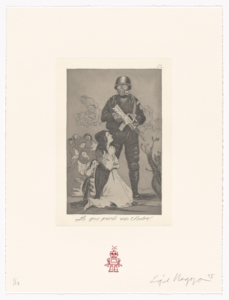 Lo que puede un sastre! / What a tailor can do! from Recurrent Goya