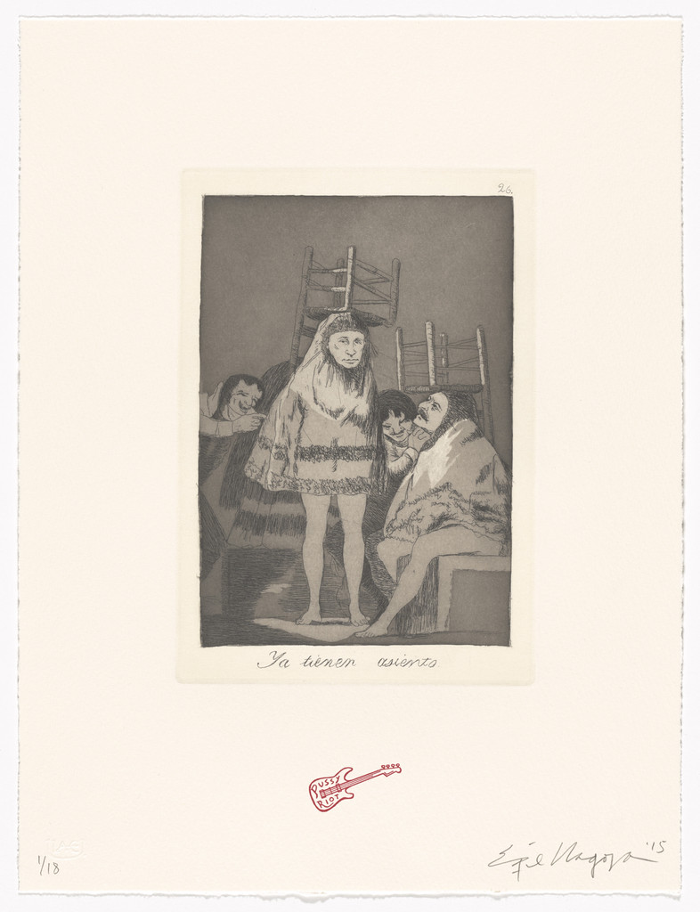 Ya tienen asiento / Now they are sitting well fromRecurrent Goya