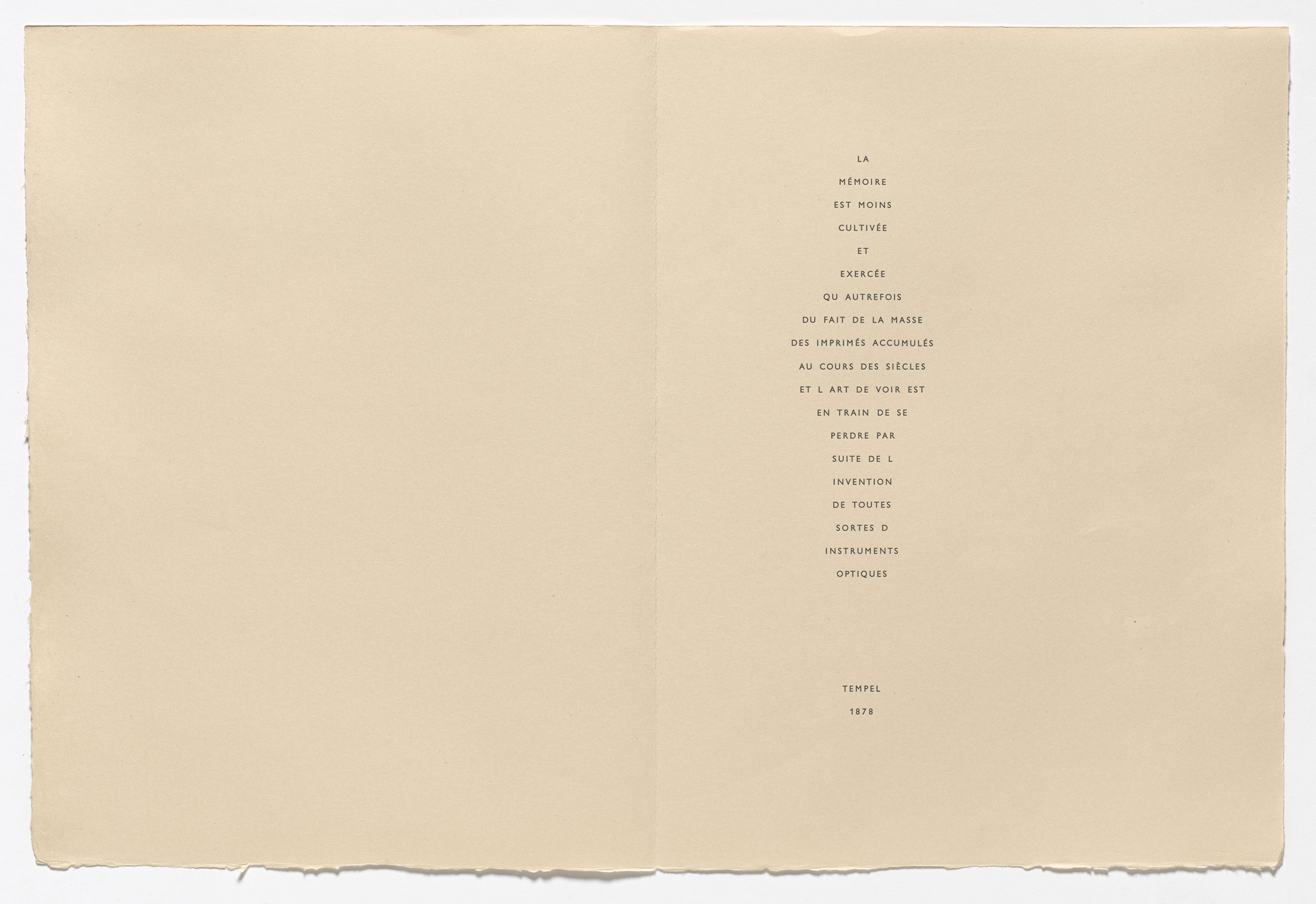 「限定1200部No.847 Max Ernst 自然の歴史 函付」 Max Ernst. Page 1 from 65 Maximiliana ou l'exercice illégal de