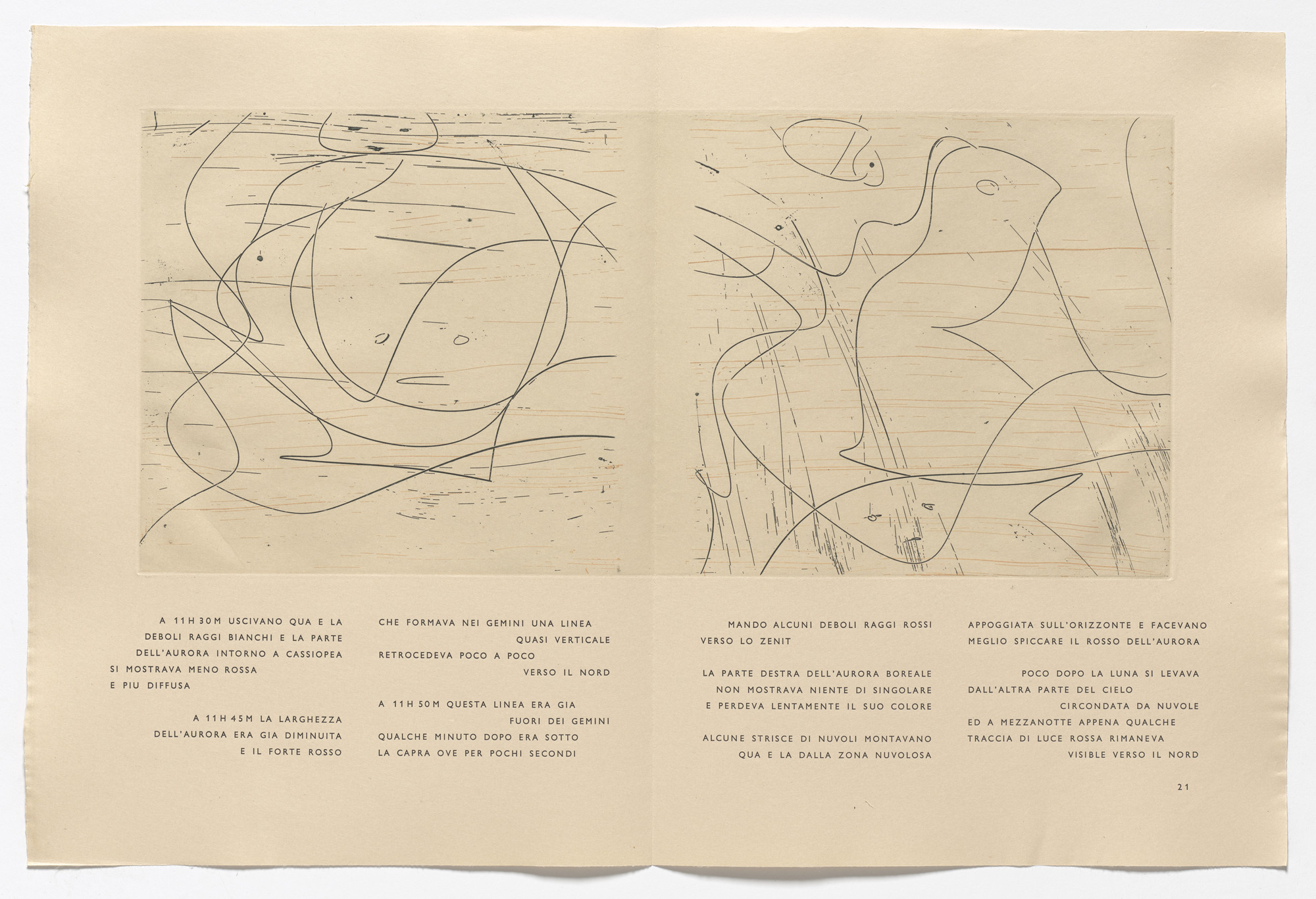 Max Ernst. In-text plate (page 21) from 65 Maximiliana or the Illegal Practice of Astronomy (65 Maximiliana ou l&#39;exercice illégal de l&#39;astronomie). 1964