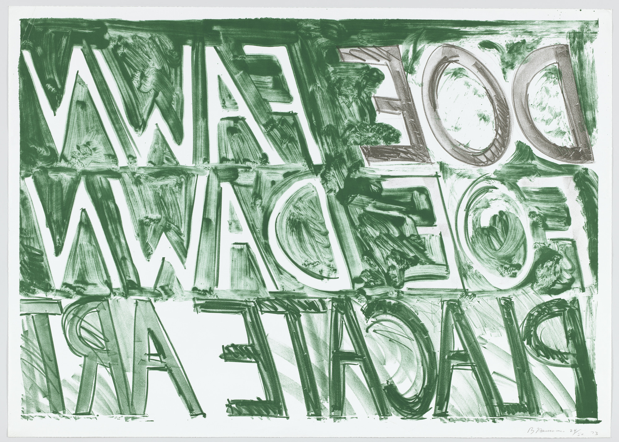 Bruce Nauman. Doe Fawn