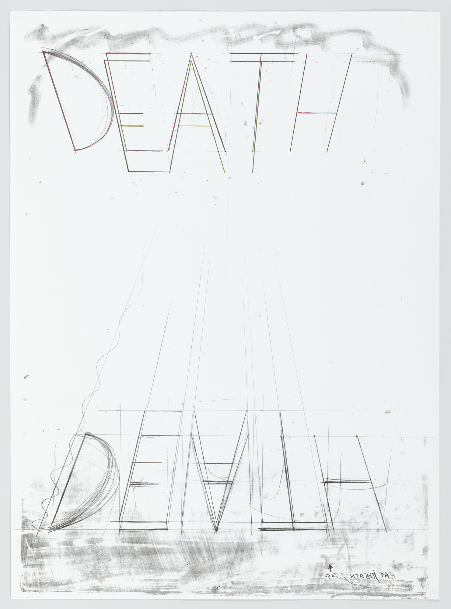 Bruce Nauman. Eat Death