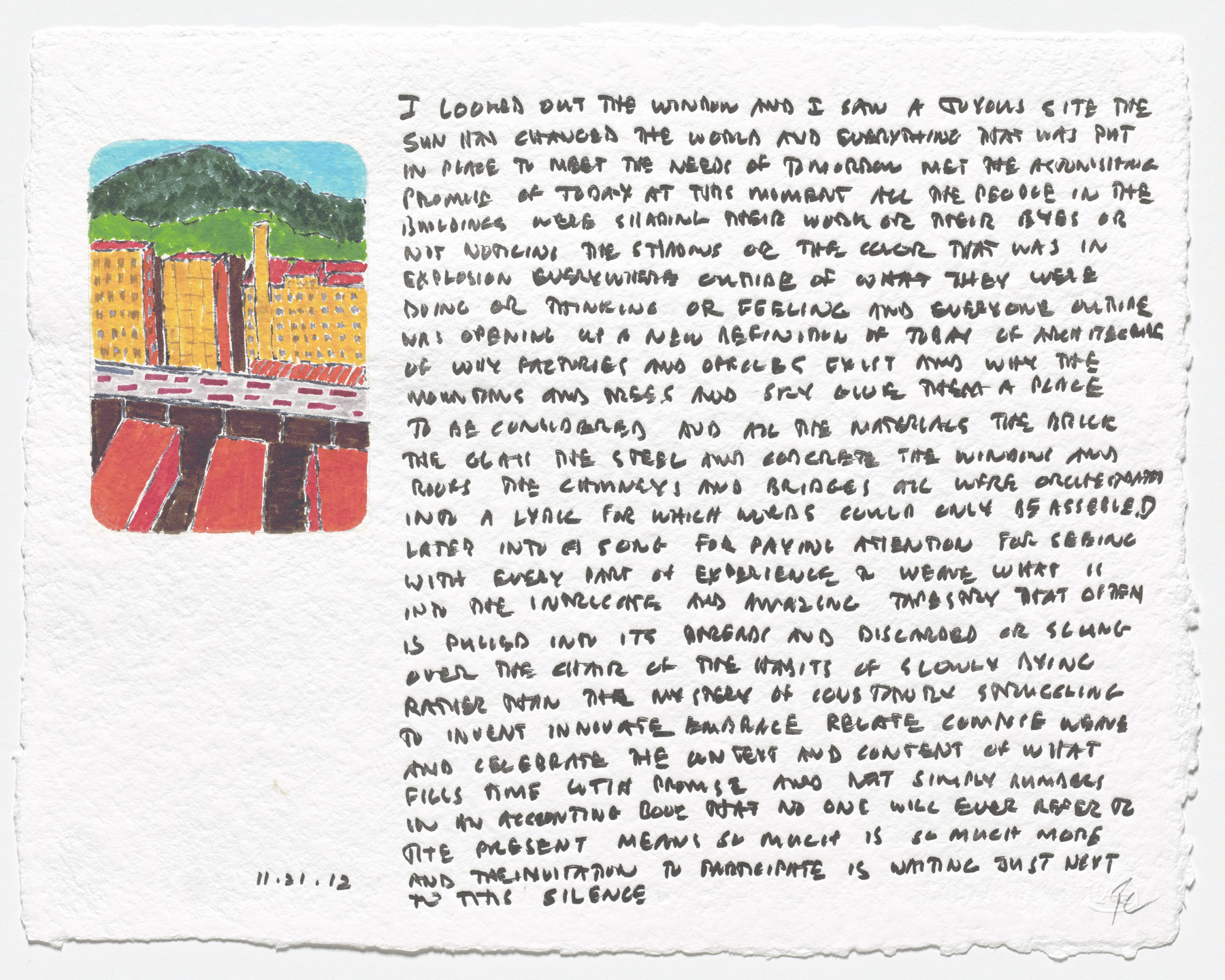 Edwin Schlossberg. From Here. 2014