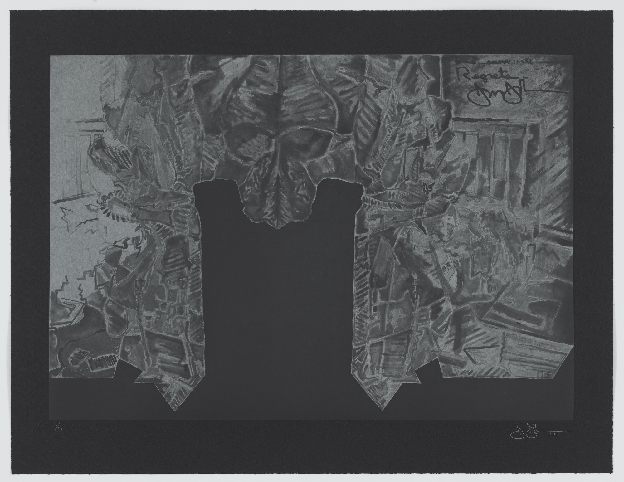 Jasper Johns. Regrets