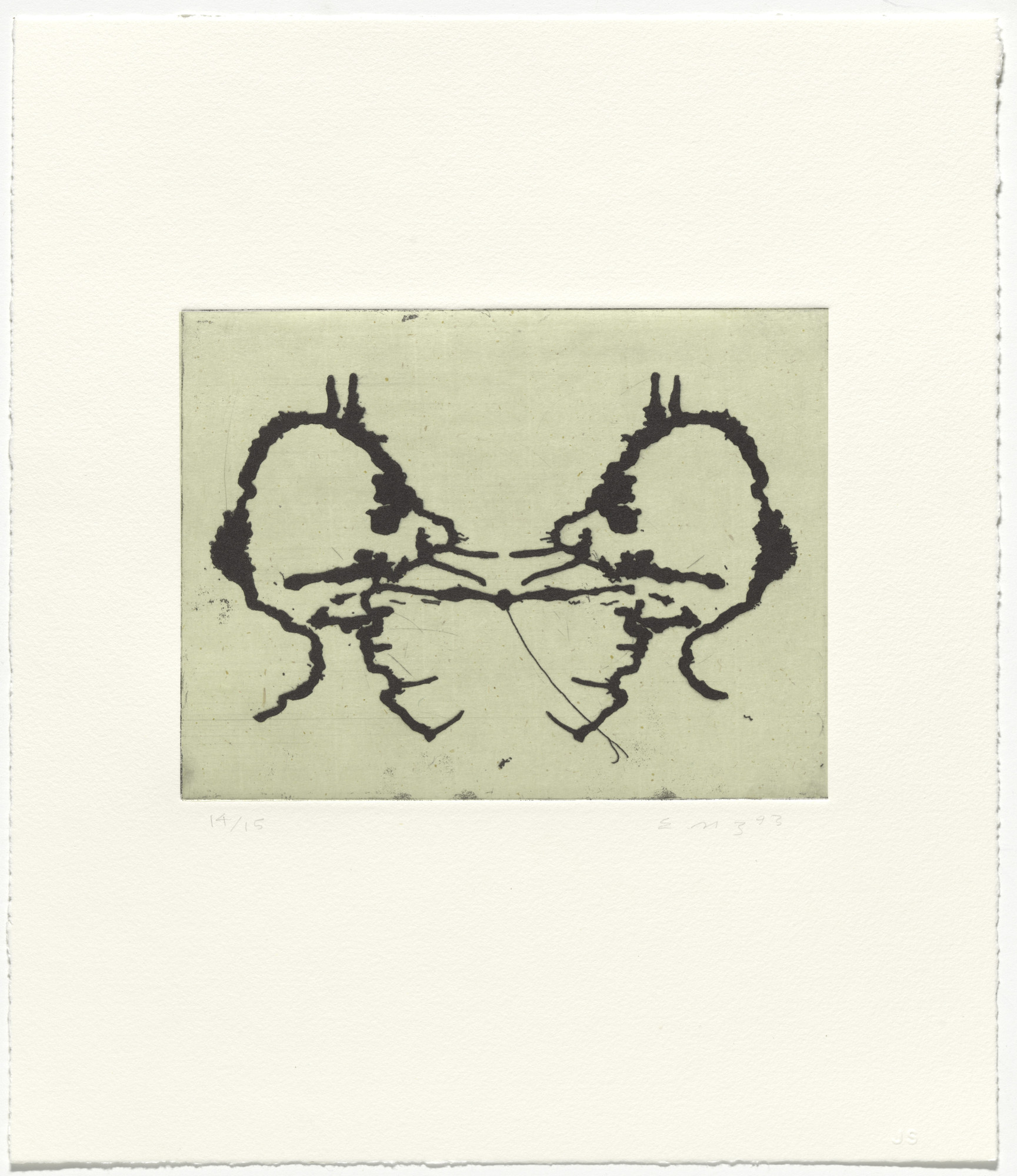 Ed Moses. Untitled from Kracked