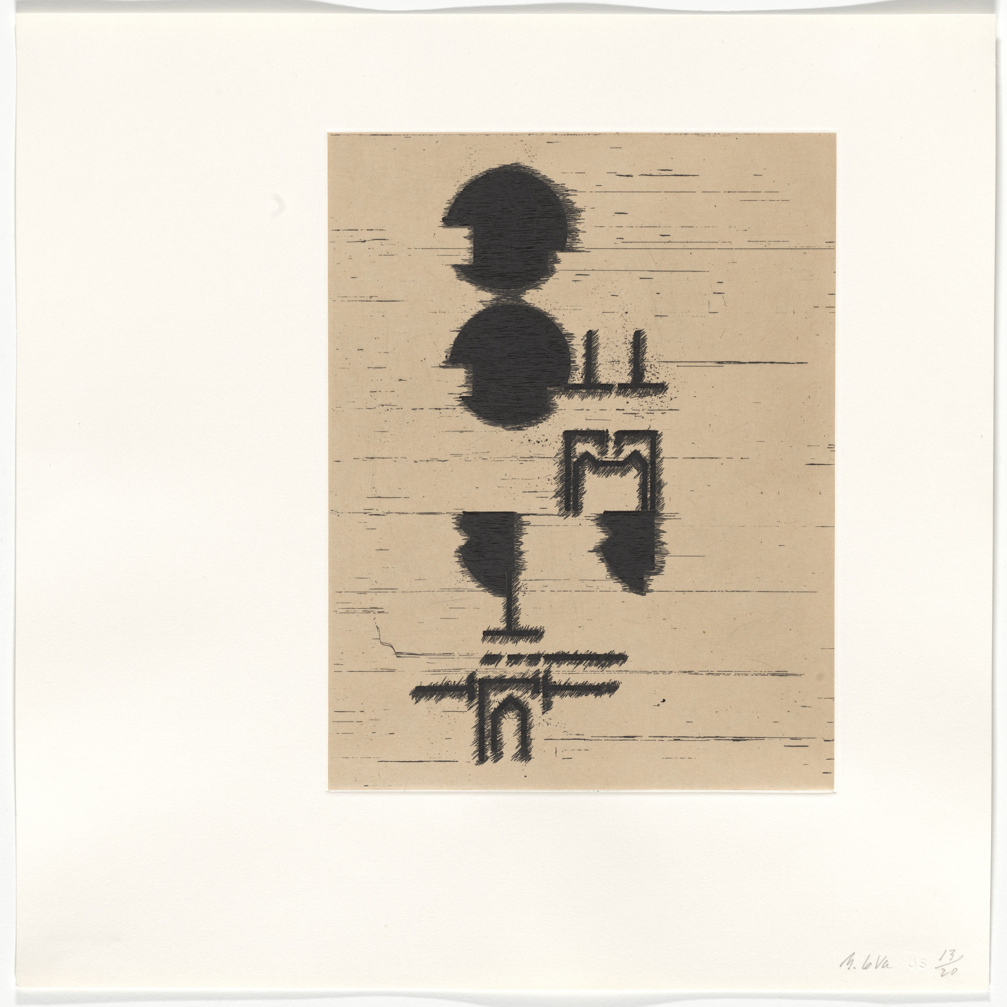 Barry Le Va. Untitled from Voltage