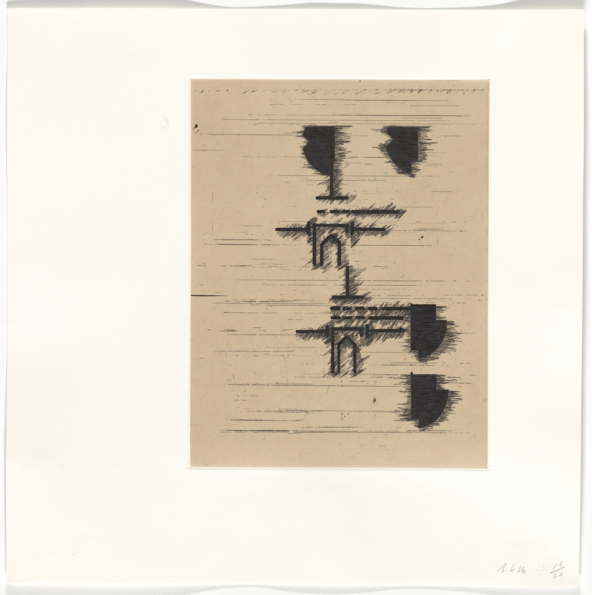 Barry Le Va. Untitled from Voltage