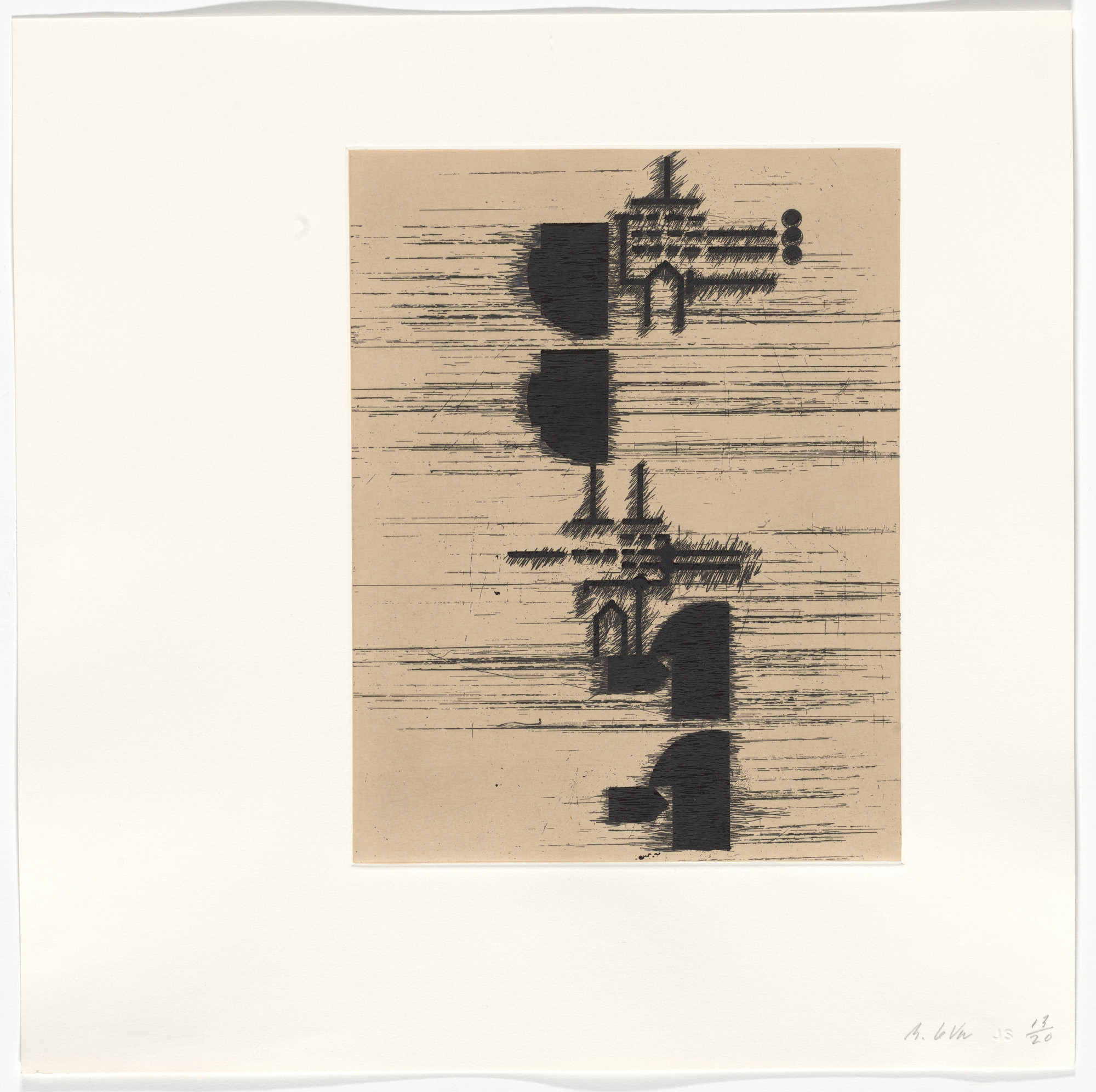 Barry Le Va. Untitled from Voltage