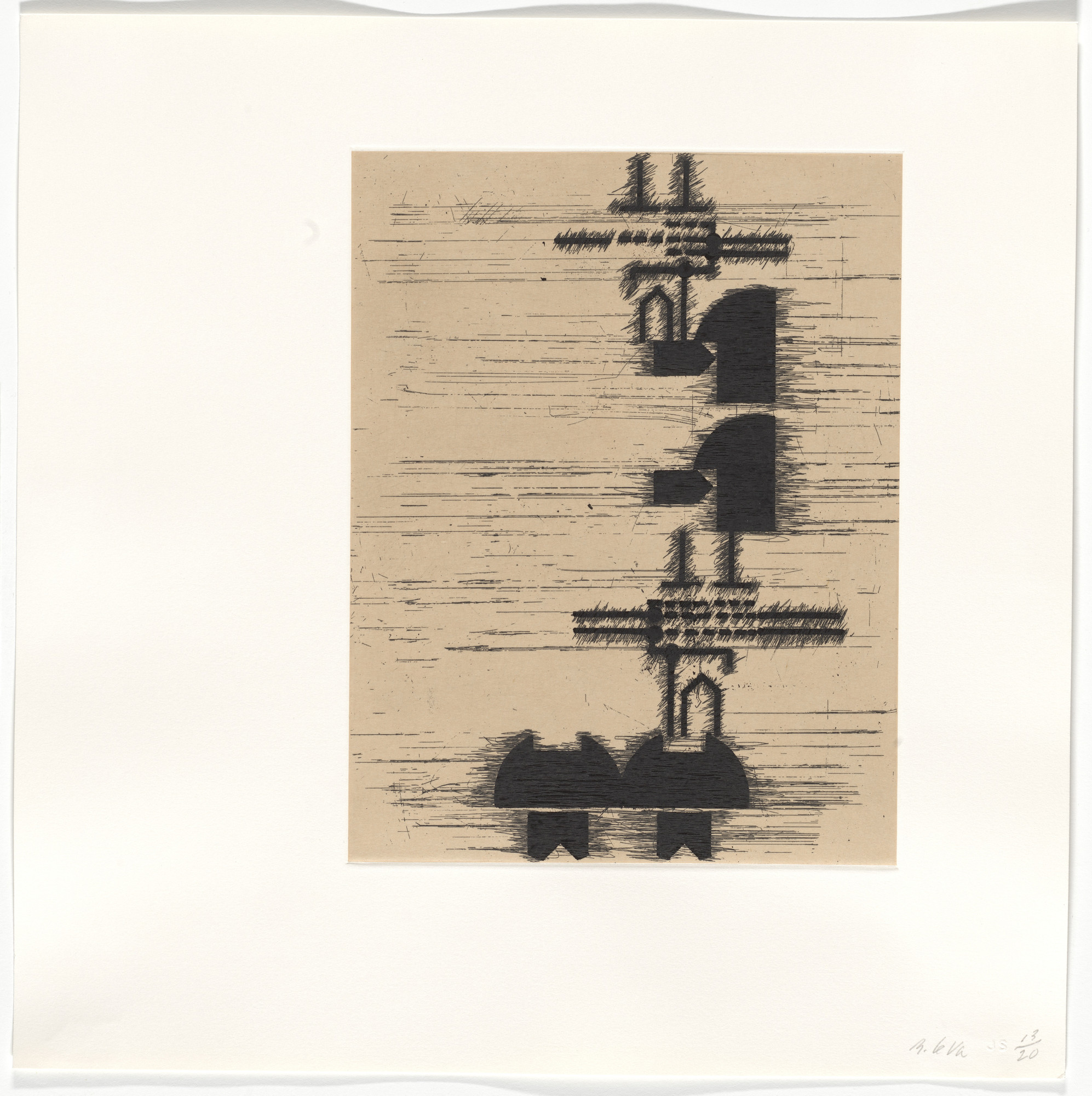 Barry Le Va. Untitled from Voltage