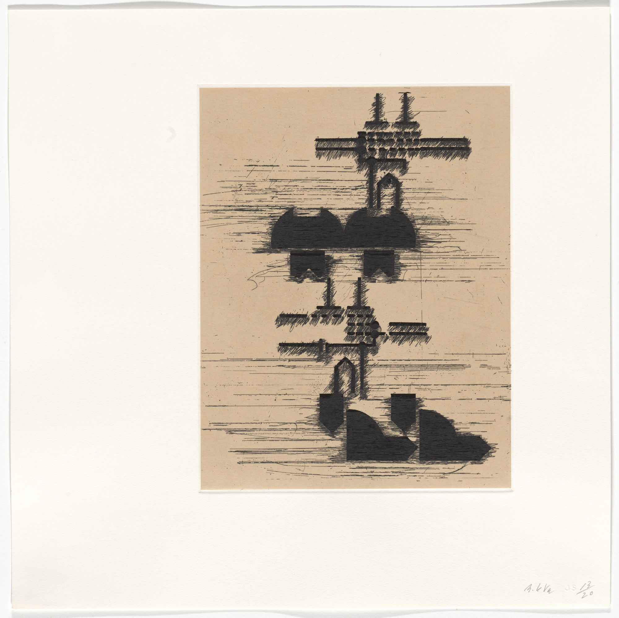 Barry Le Va. Untitled from Voltage