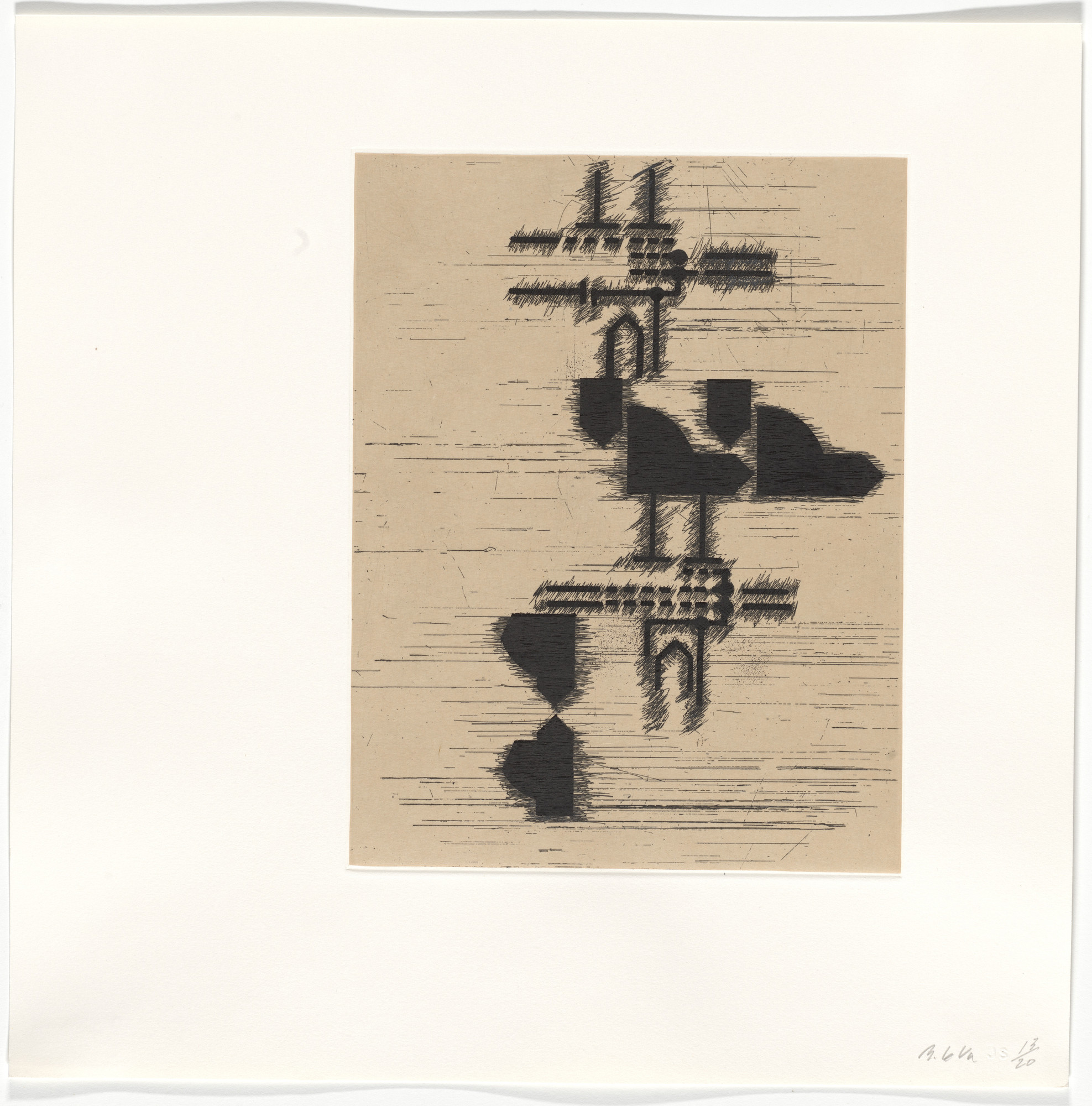 Barry Le Va. Untitled from Voltage