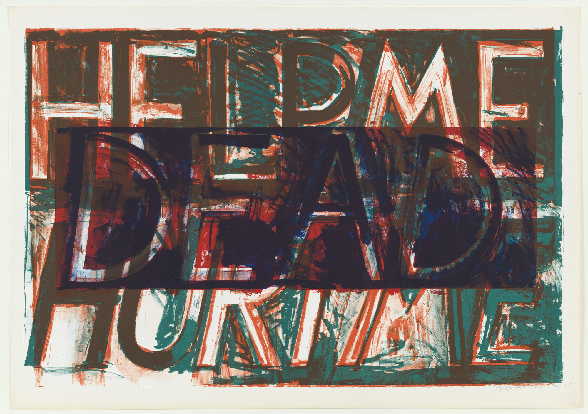 Bruce Nauman. Help Me Hurt Me. 1975