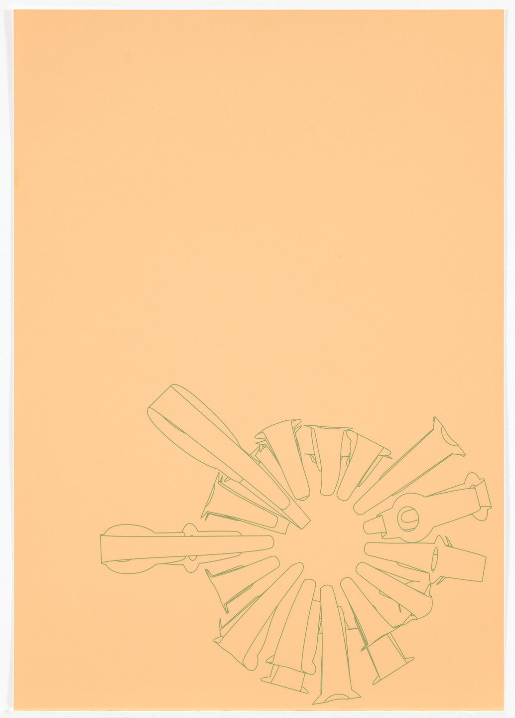 Jorge Pardo. Untitled from Program. 2012